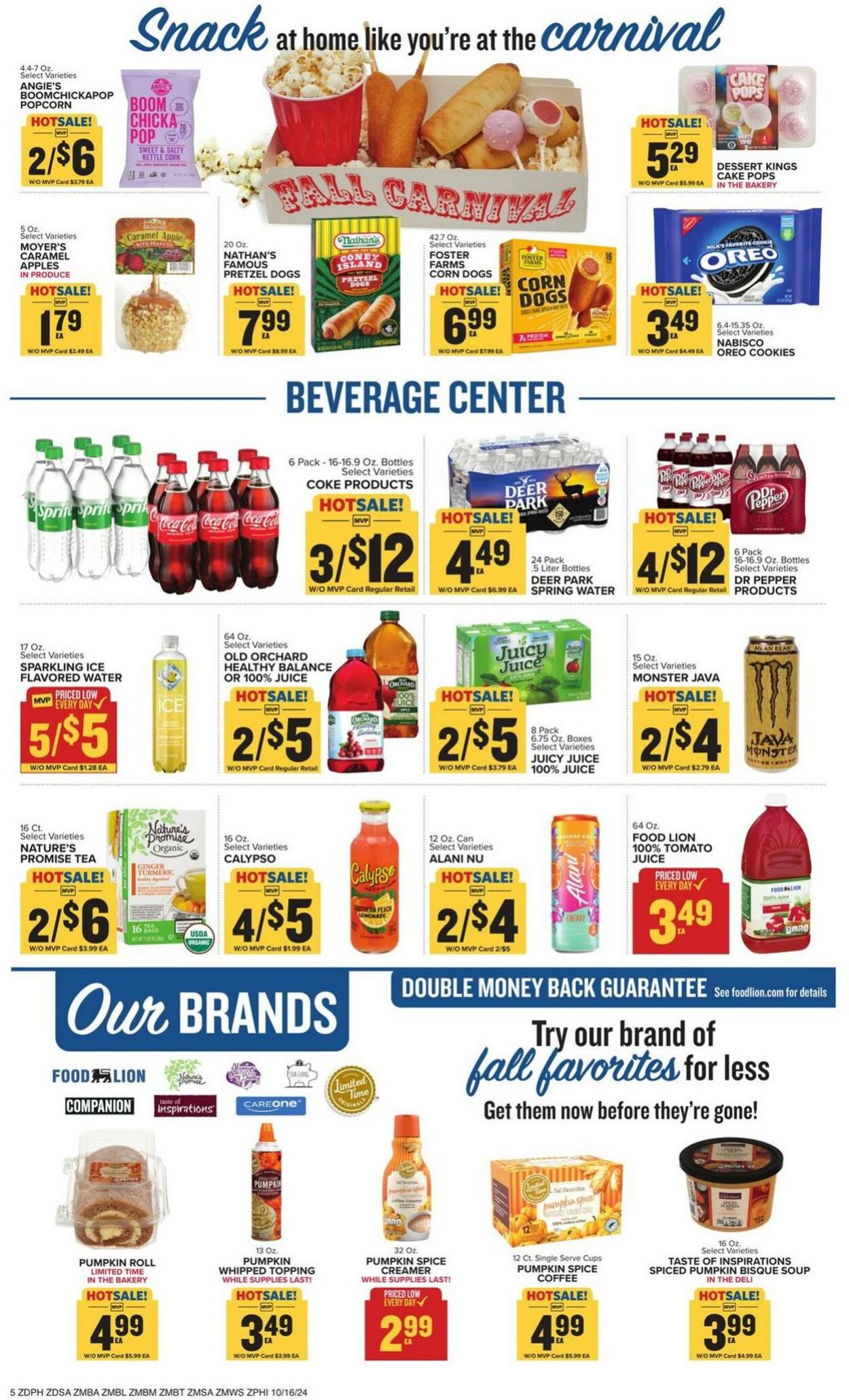 Catalogue Food Lion from 10/16/2024