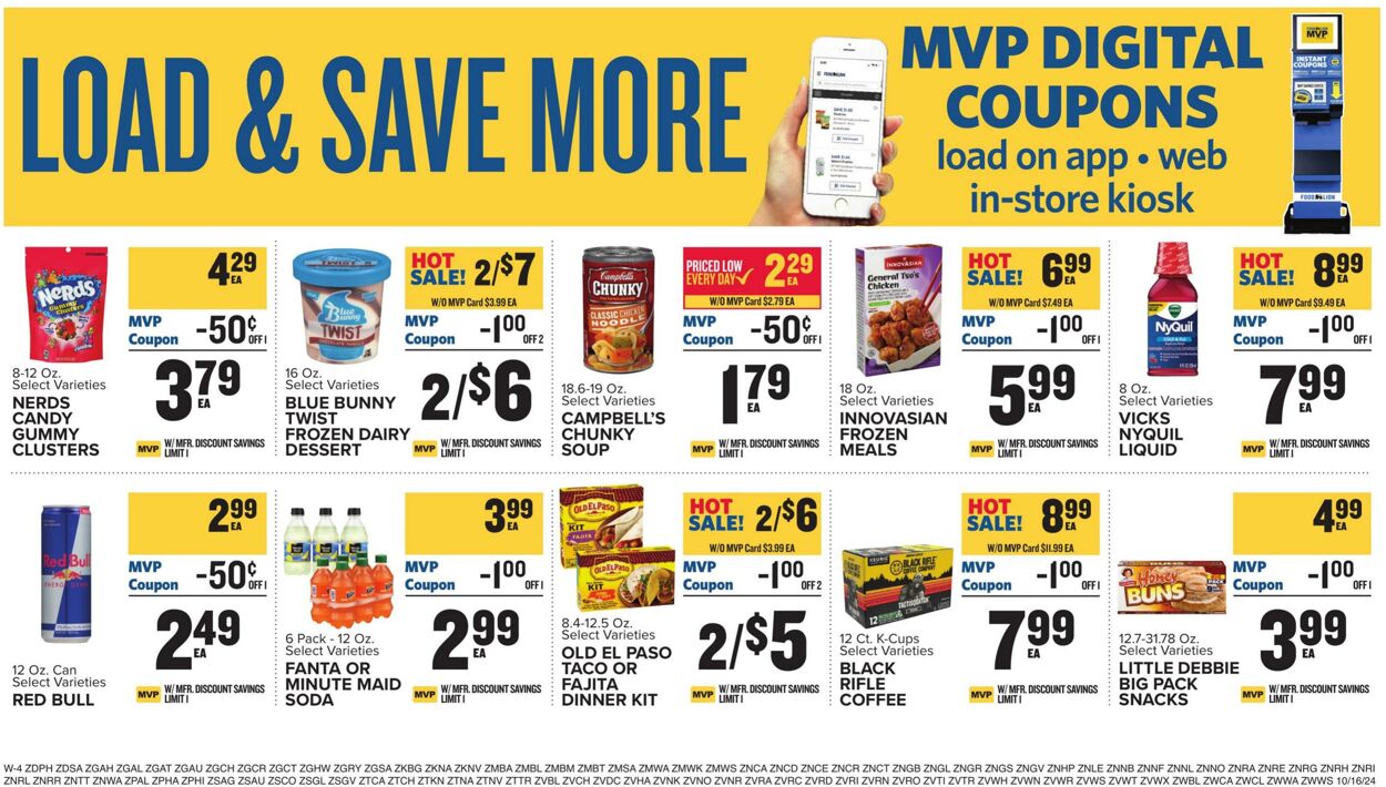 Catalogue Food Lion from 10/16/2024