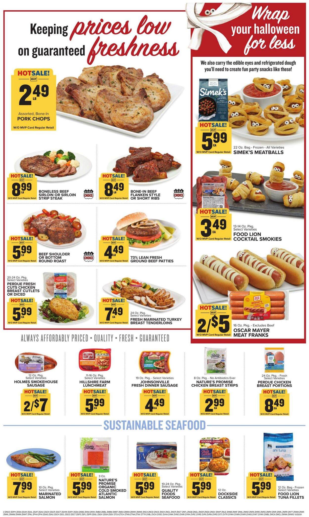 Catalogue Food Lion from 10/23/2024