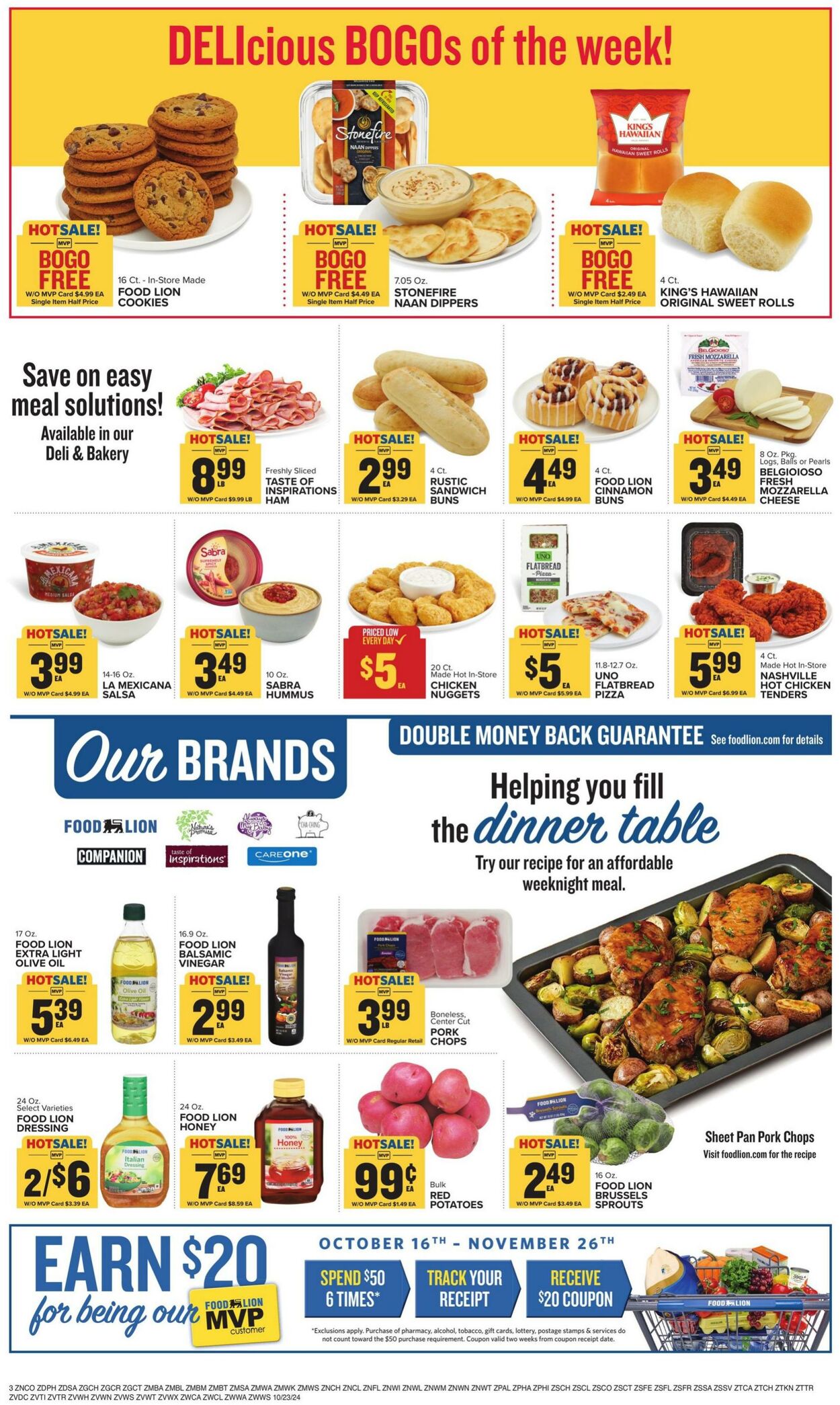 Catalogue Food Lion from 10/23/2024