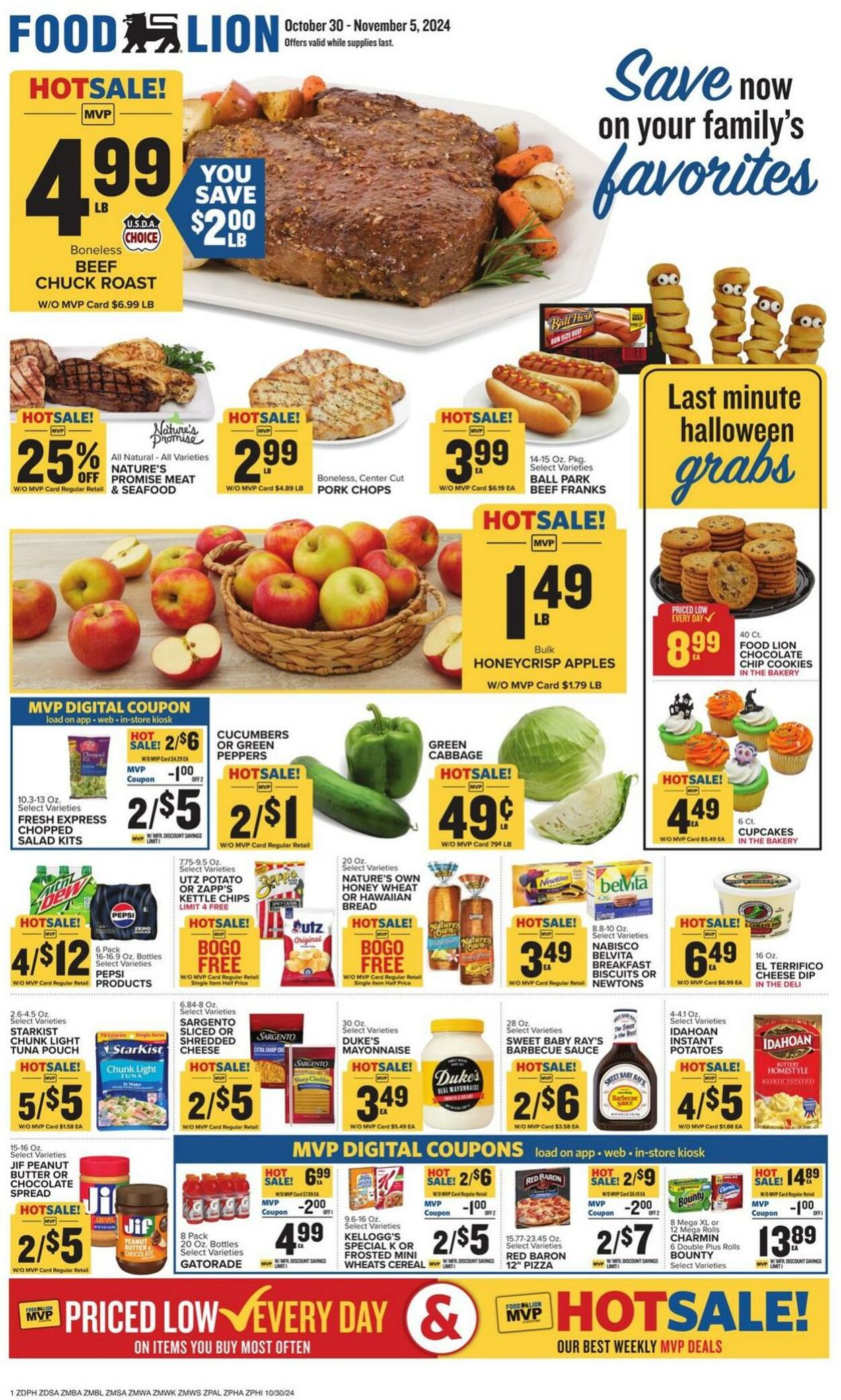 Catalogue Food Lion from 10/30/2024