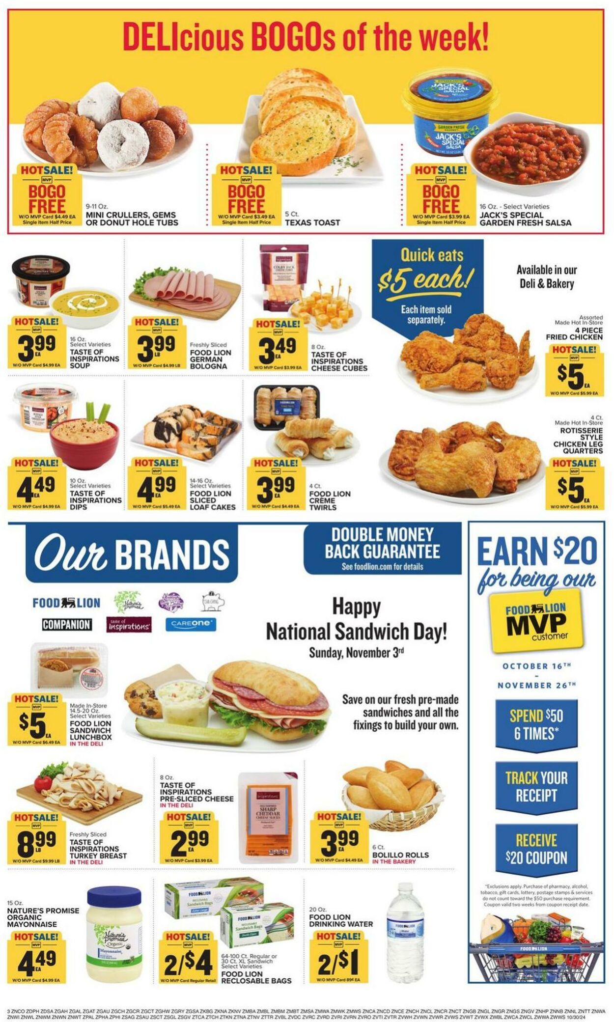 Catalogue Food Lion from 10/30/2024