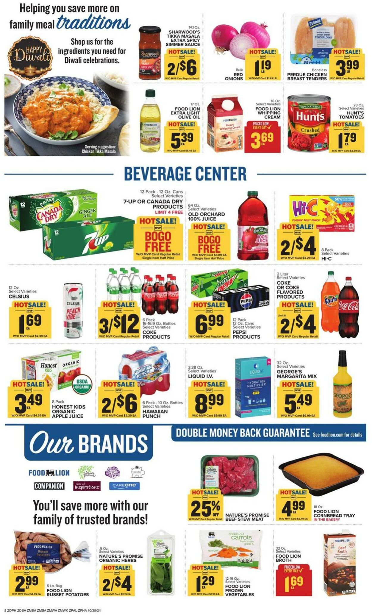 Catalogue Food Lion from 10/30/2024