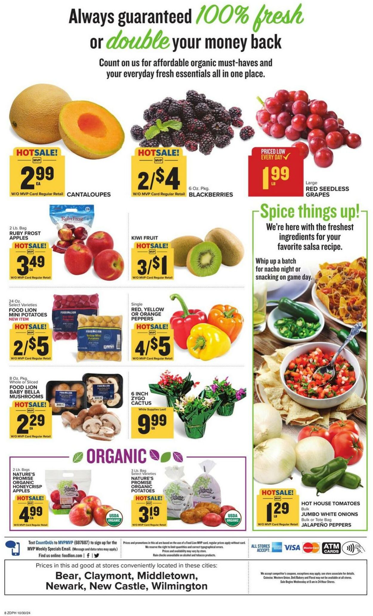 Catalogue Food Lion from 10/30/2024