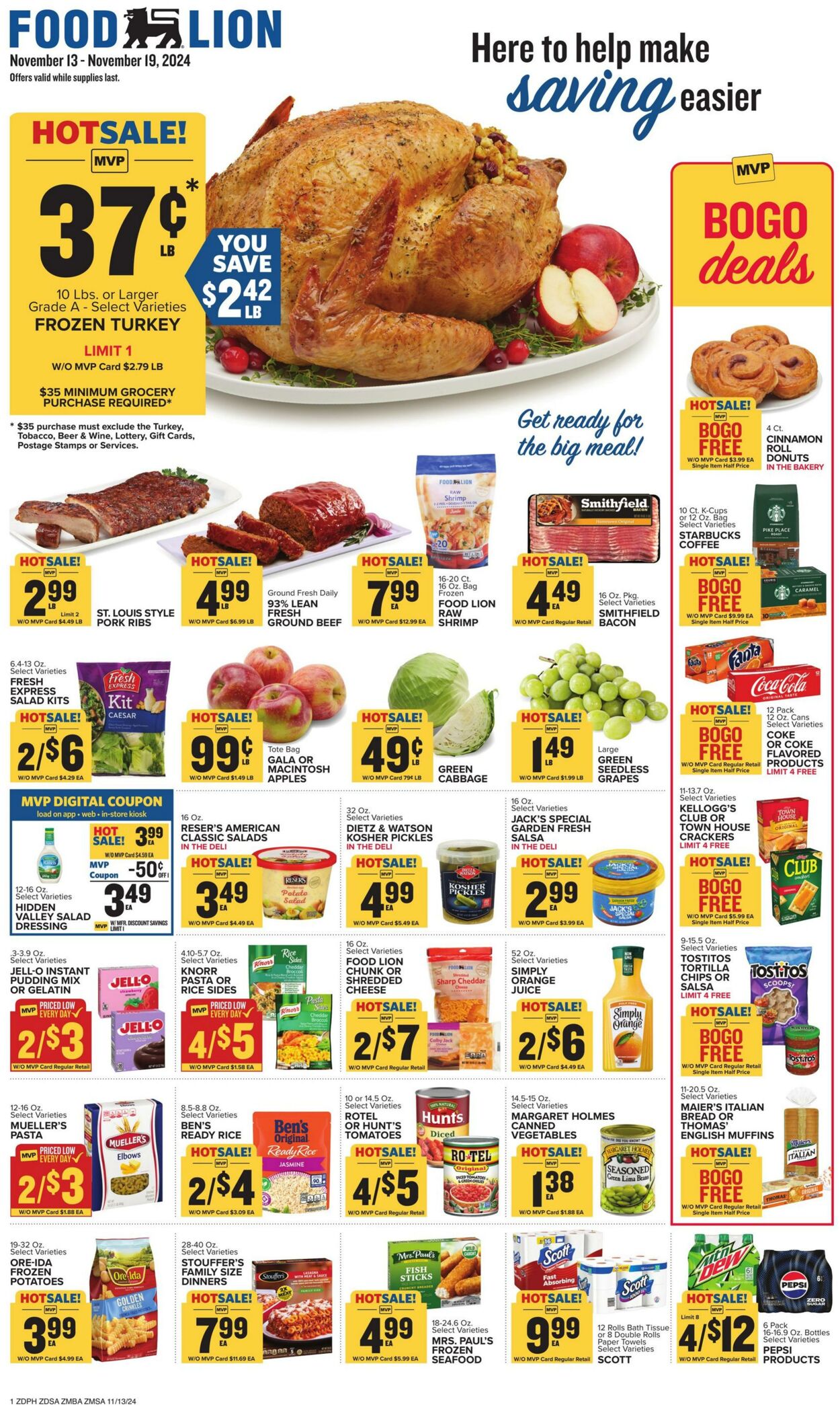 Catalogue Food Lion from 11/13/2024