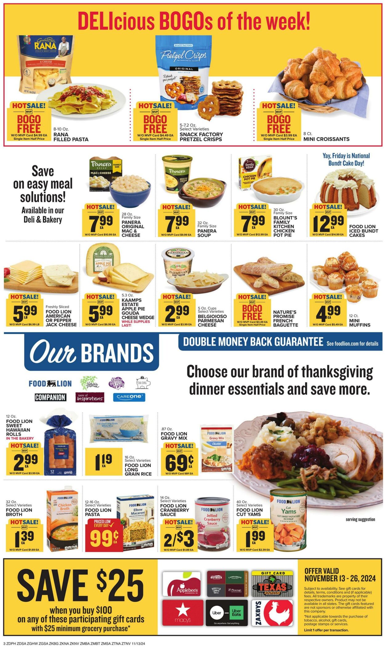 Catalogue Food Lion from 11/13/2024