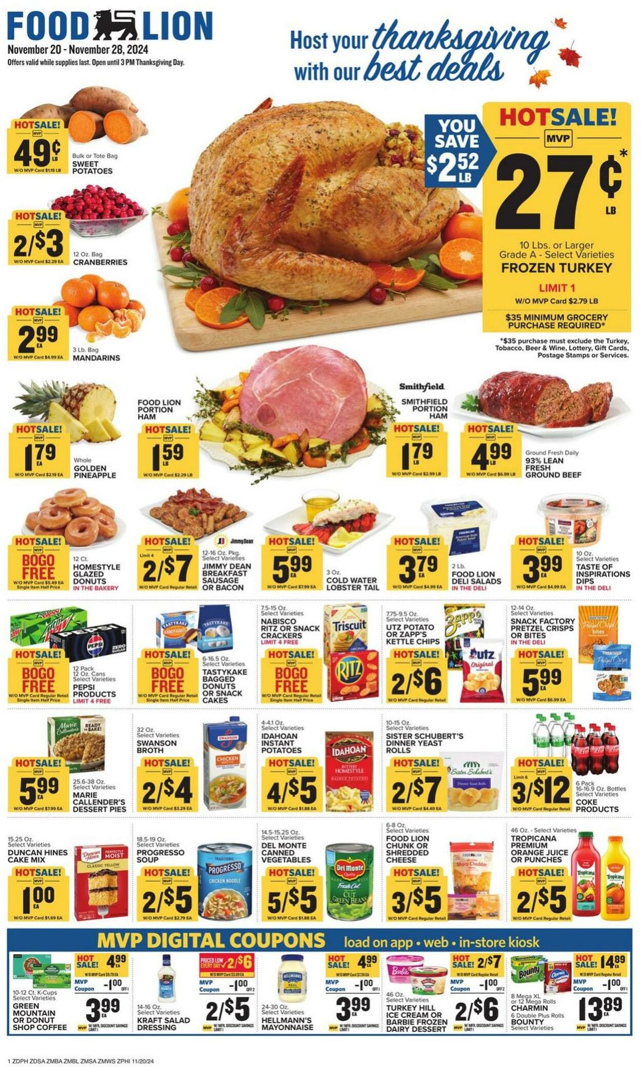 Catalogue Food Lion from 11/20/2024