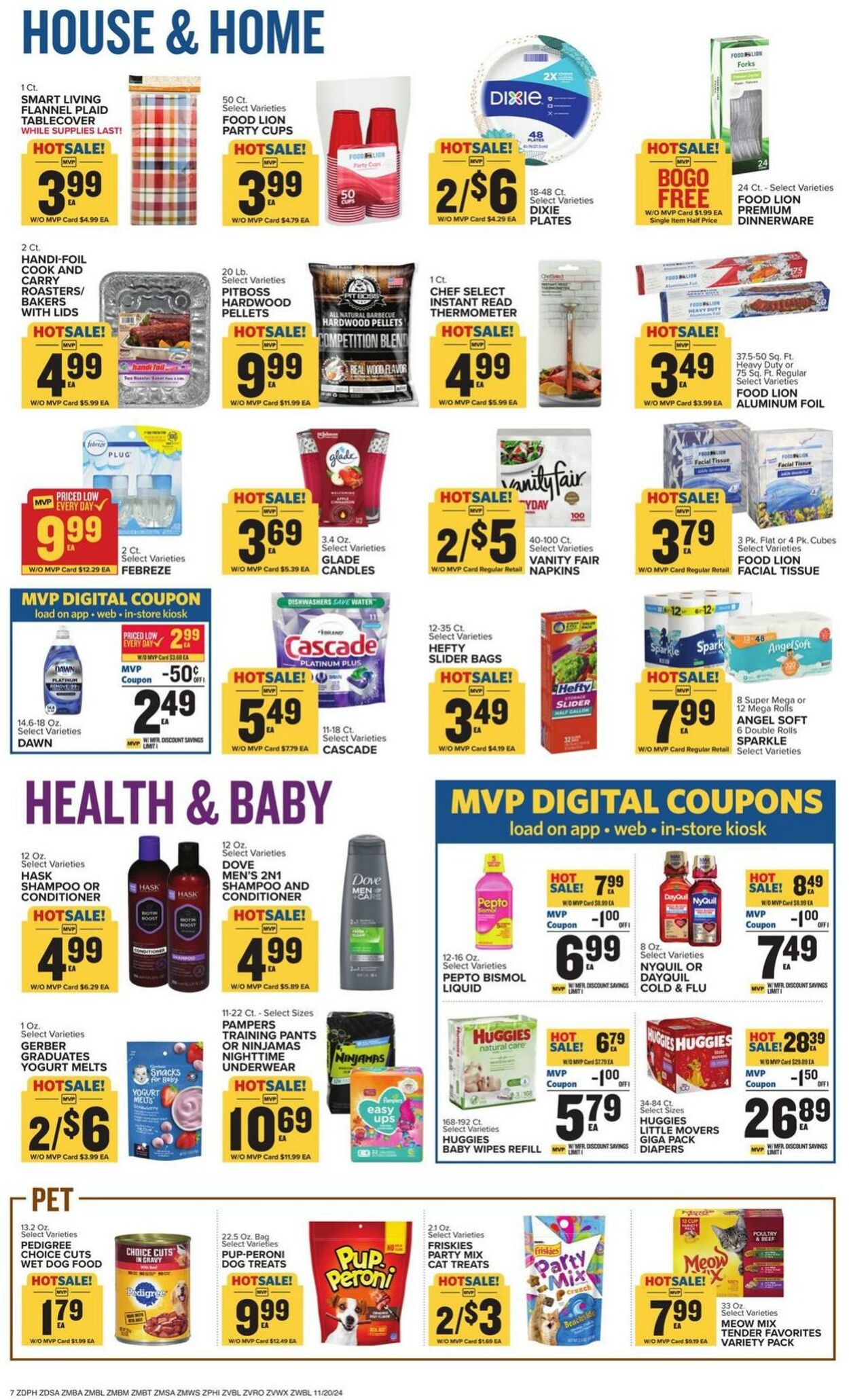 Catalogue Food Lion from 11/20/2024