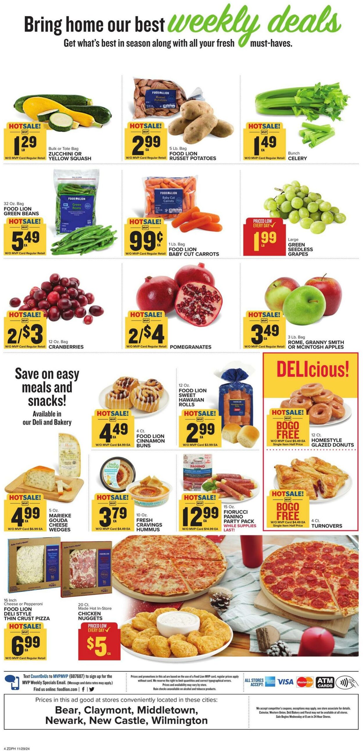 Catalogue Food Lion from 11/29/2024