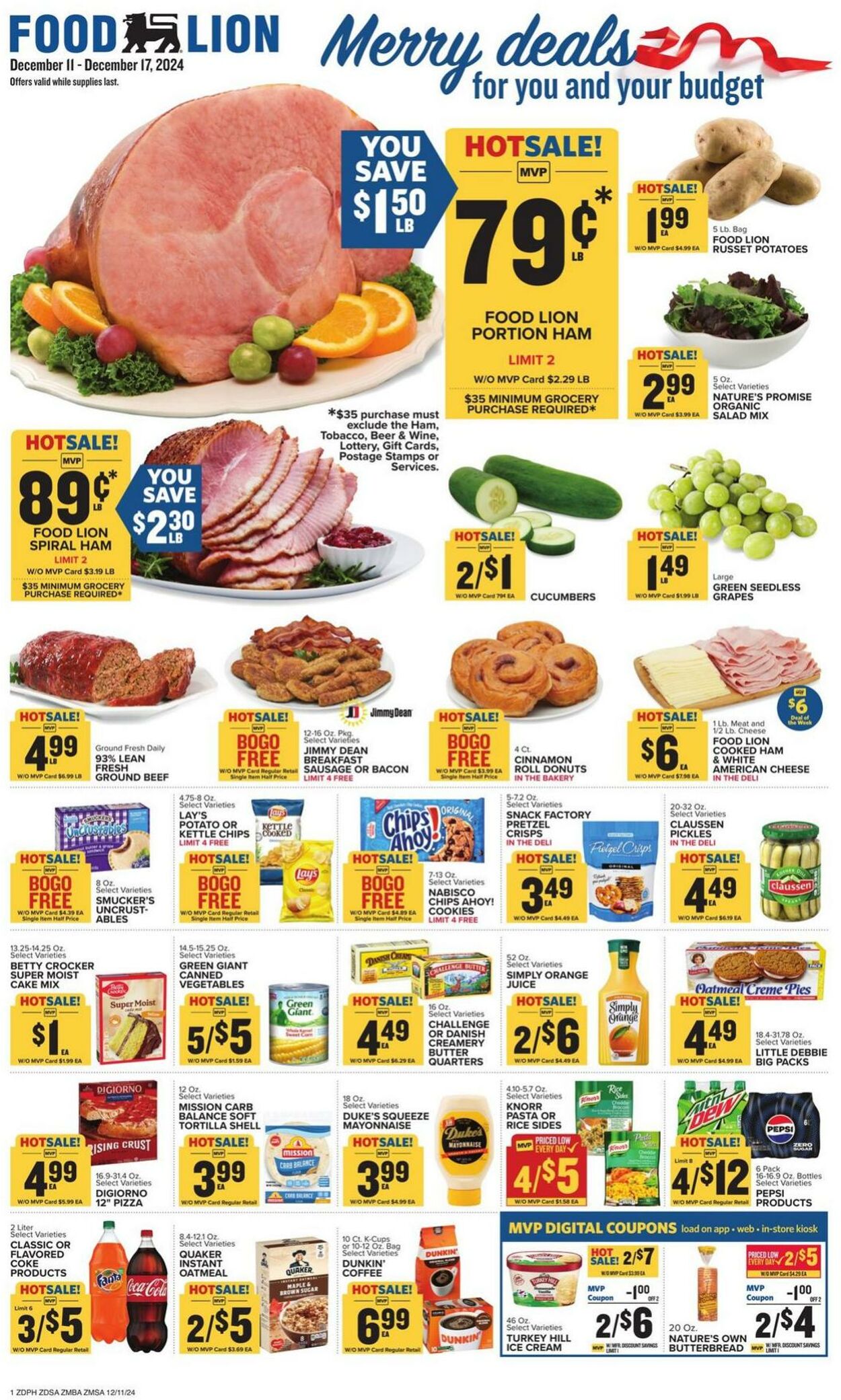 Catalogue Food Lion from 12/11/2024