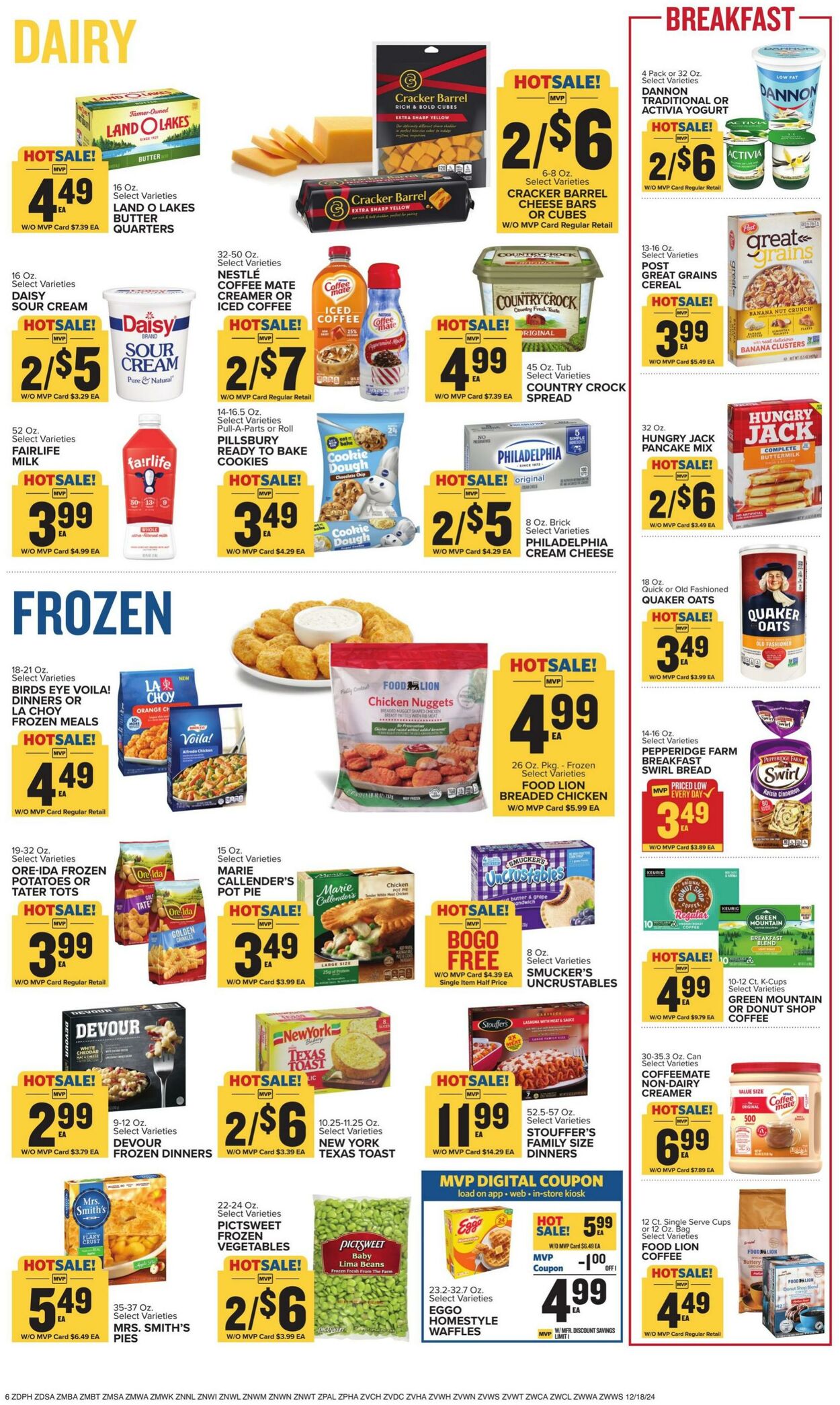 Catalogue Food Lion from 12/18/2024