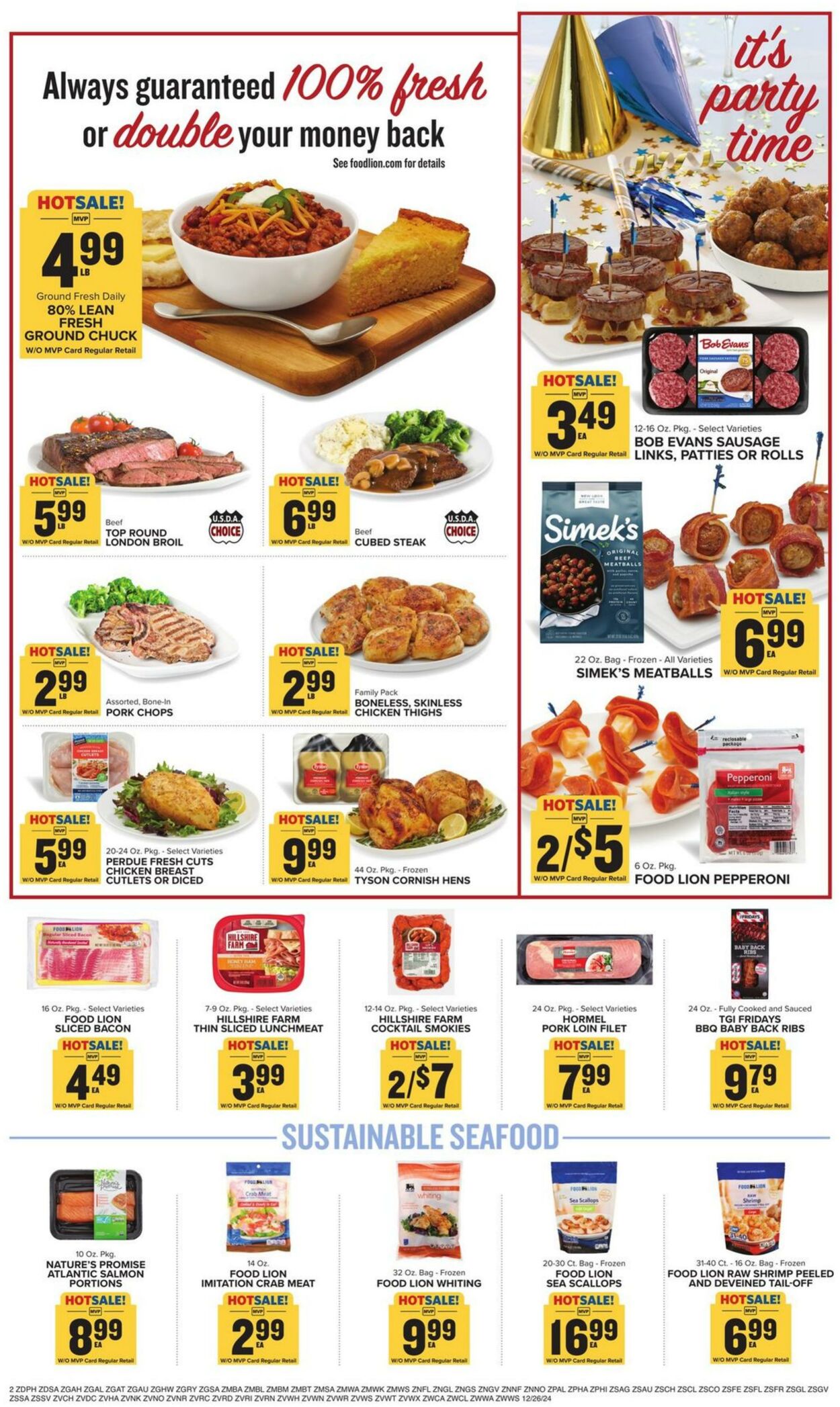 Catalogue Food Lion from 12/26/2024