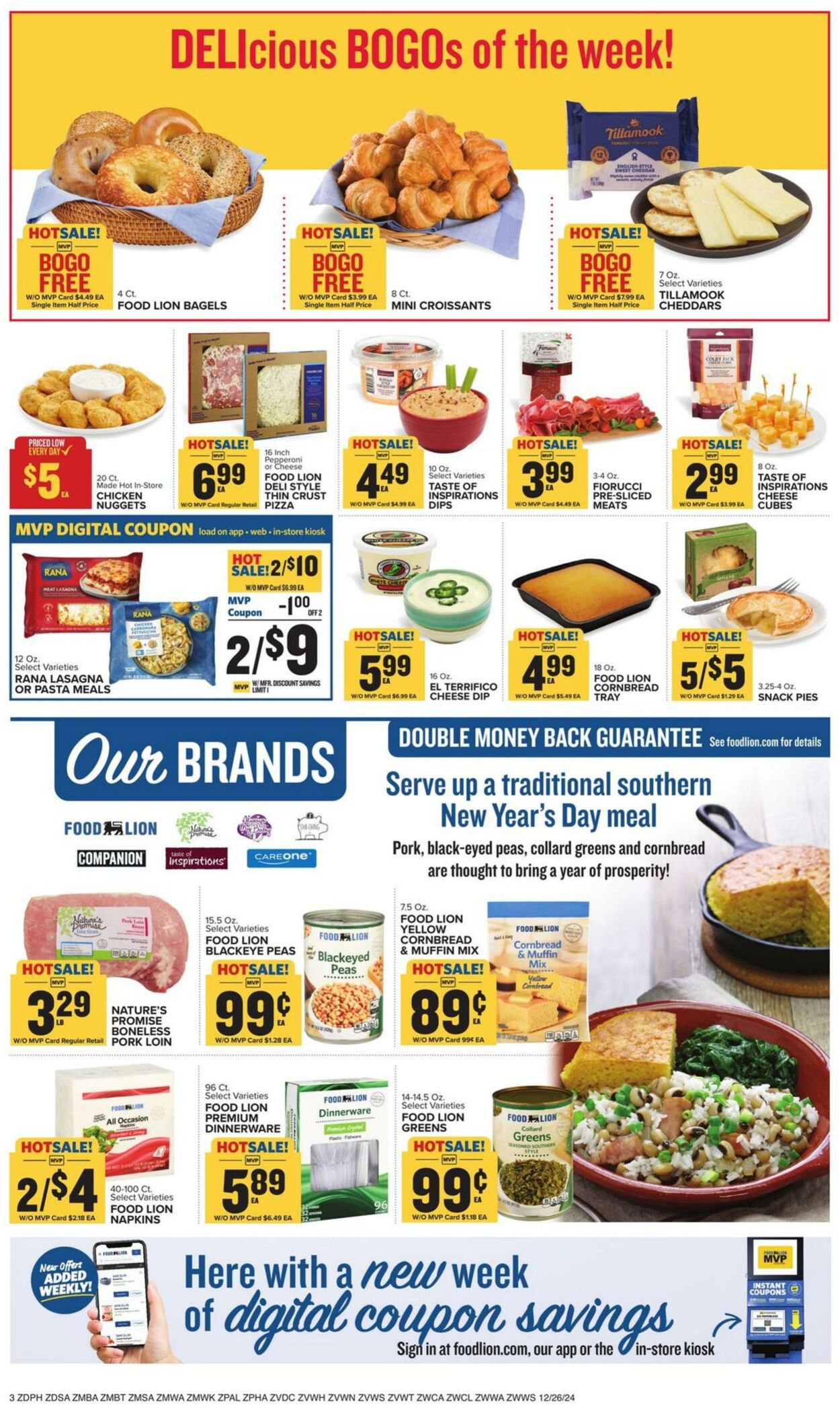 Catalogue Food Lion from 12/26/2024