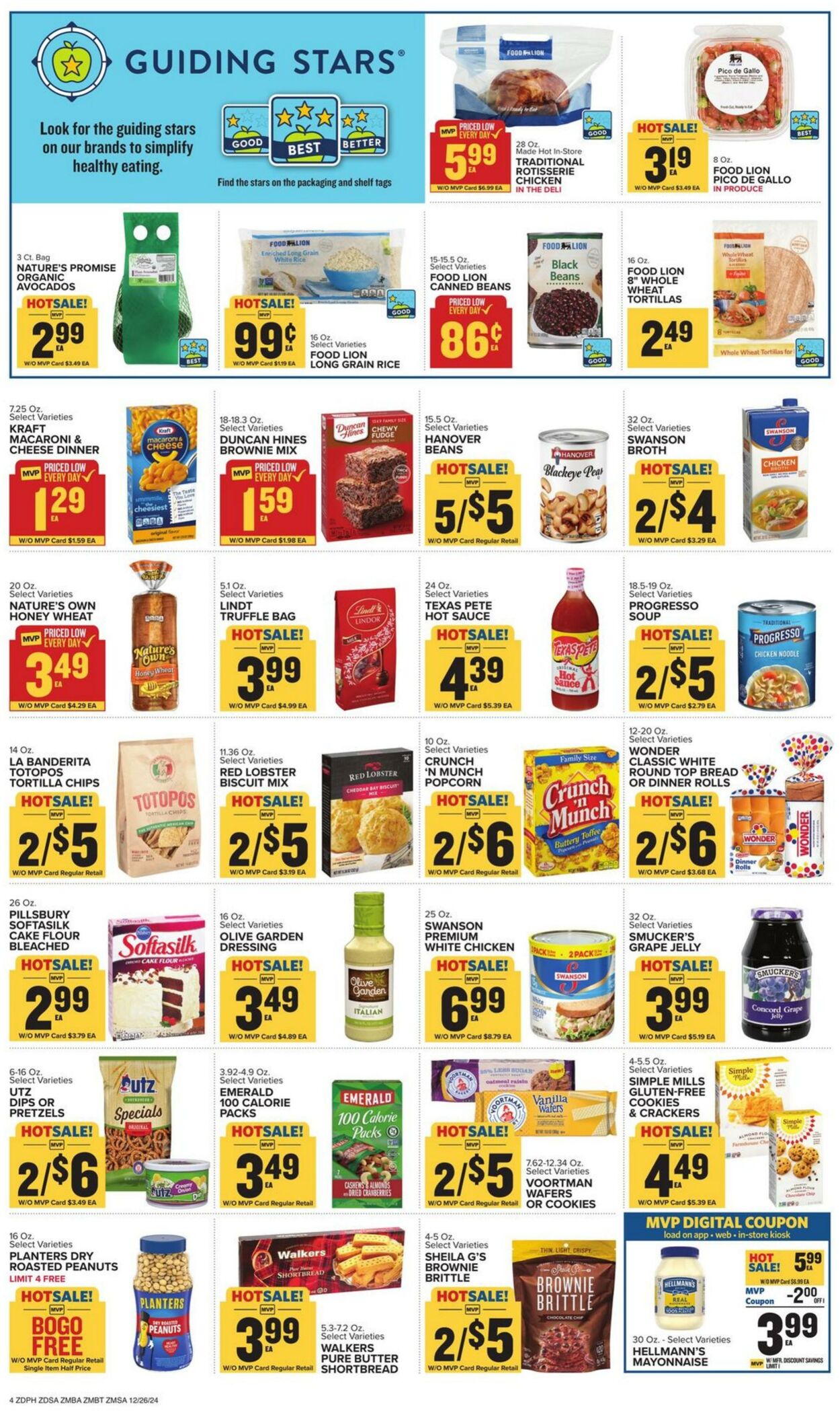 Catalogue Food Lion from 12/26/2024