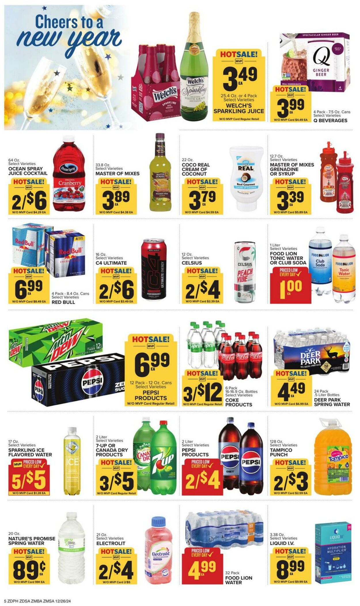 Catalogue Food Lion from 12/26/2024