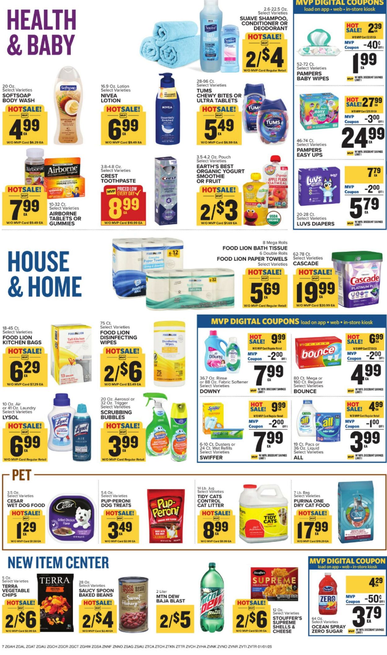 Catalogue Food Lion from 01/01/2025