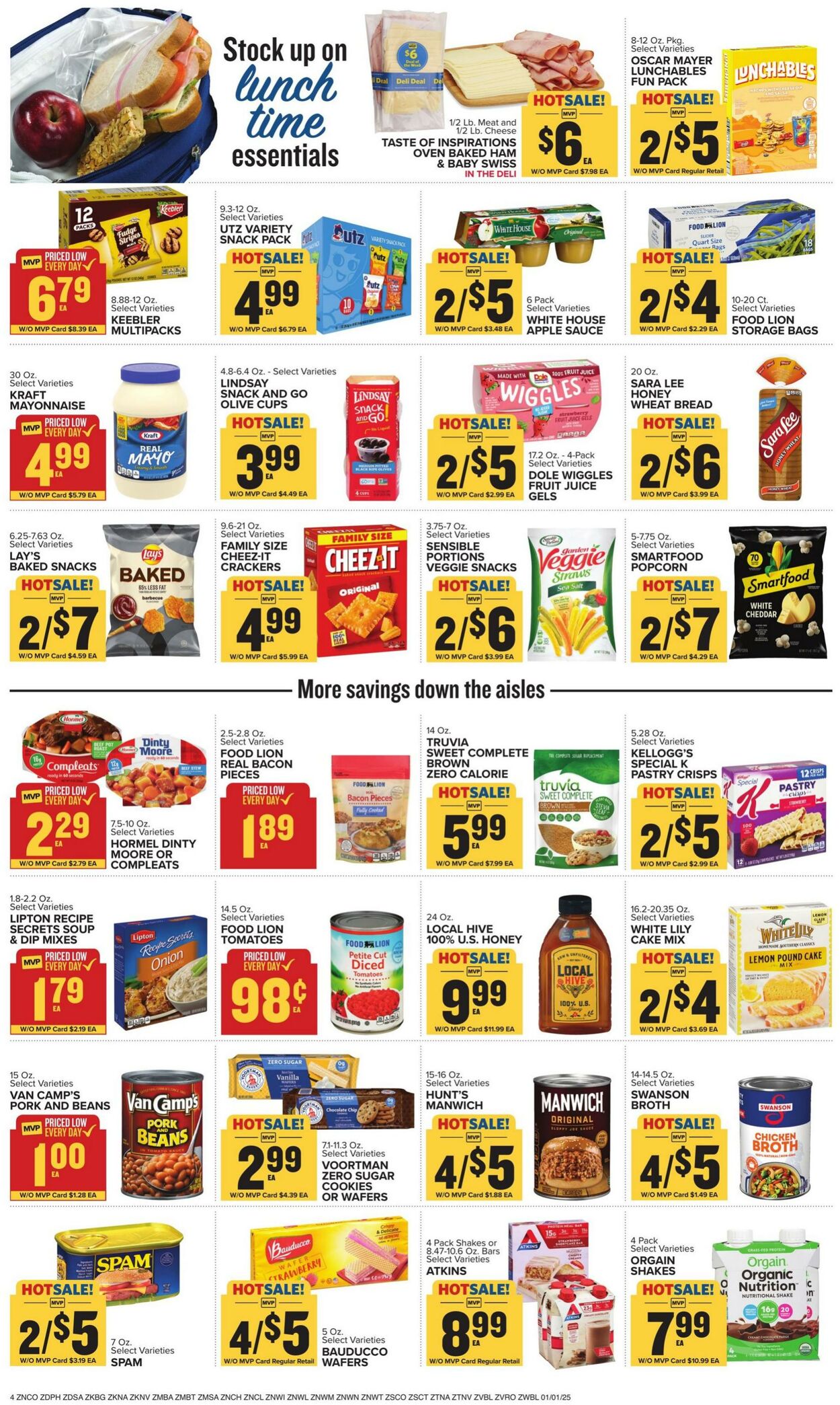 Catalogue Food Lion from 01/01/2025