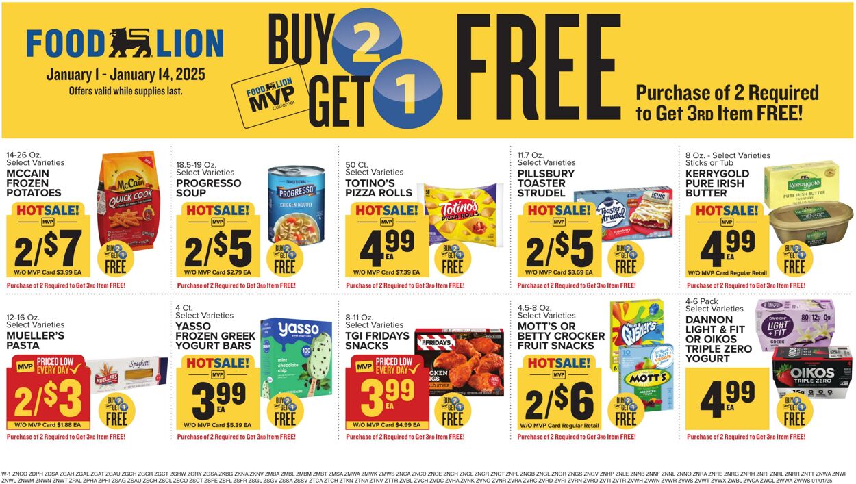 Catalogue Food Lion from 01/01/2025