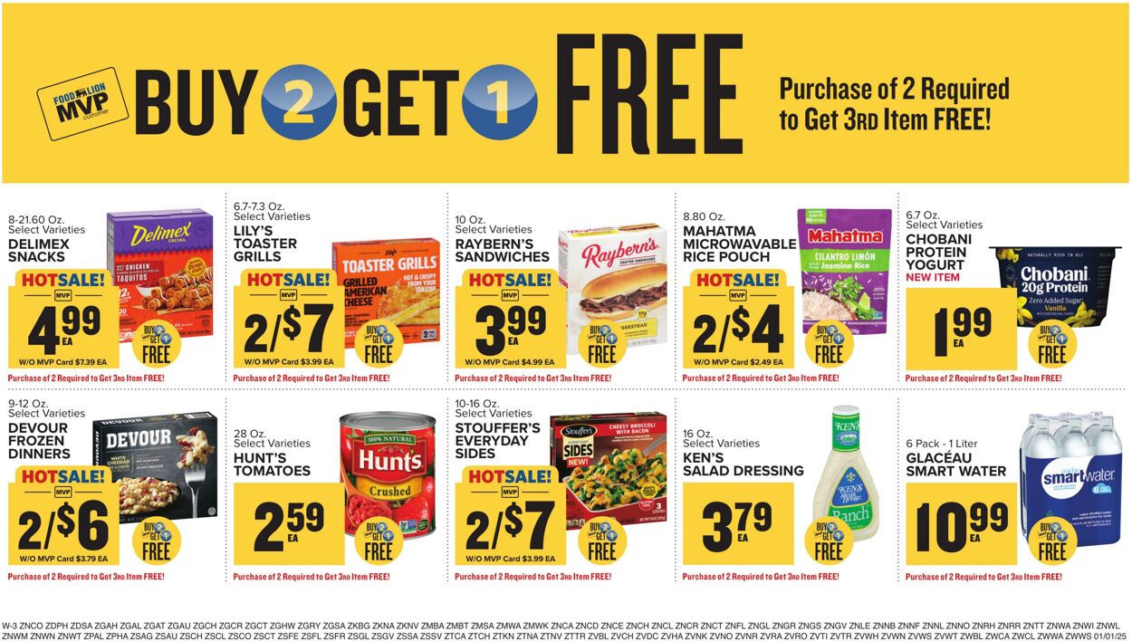 Catalogue Food Lion from 01/01/2025