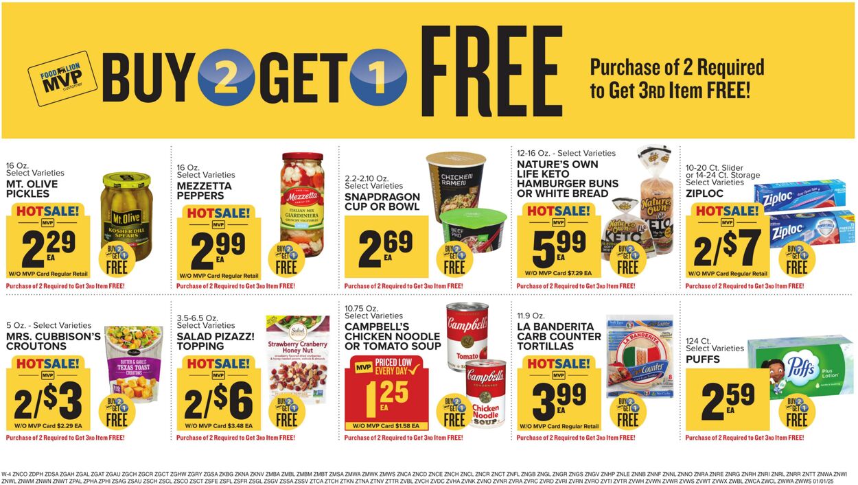 Catalogue Food Lion from 01/01/2025