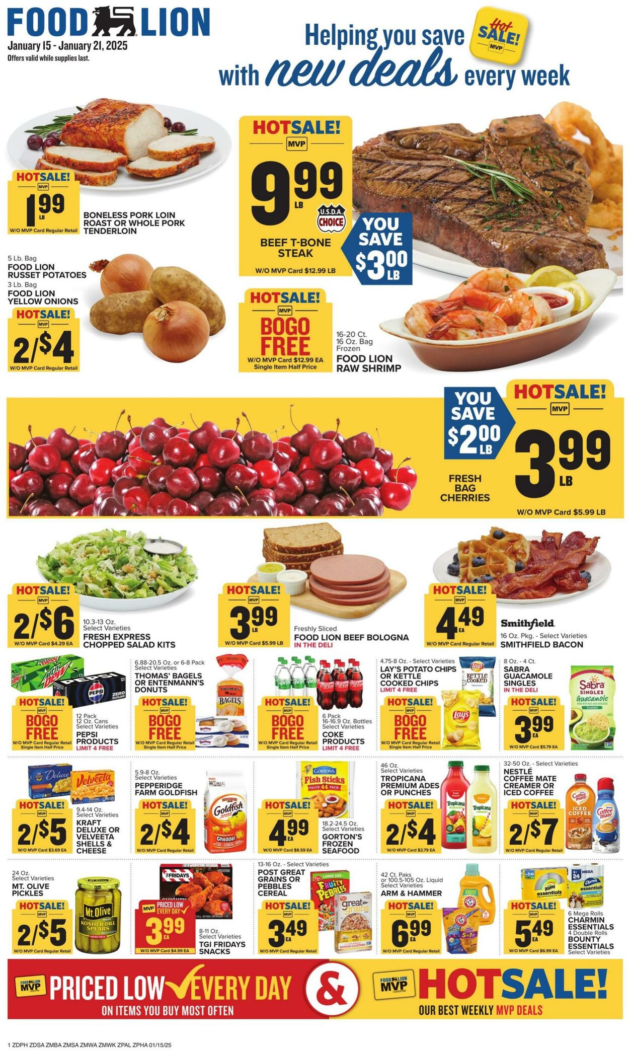 Catalogue Food Lion from 01/15/2025