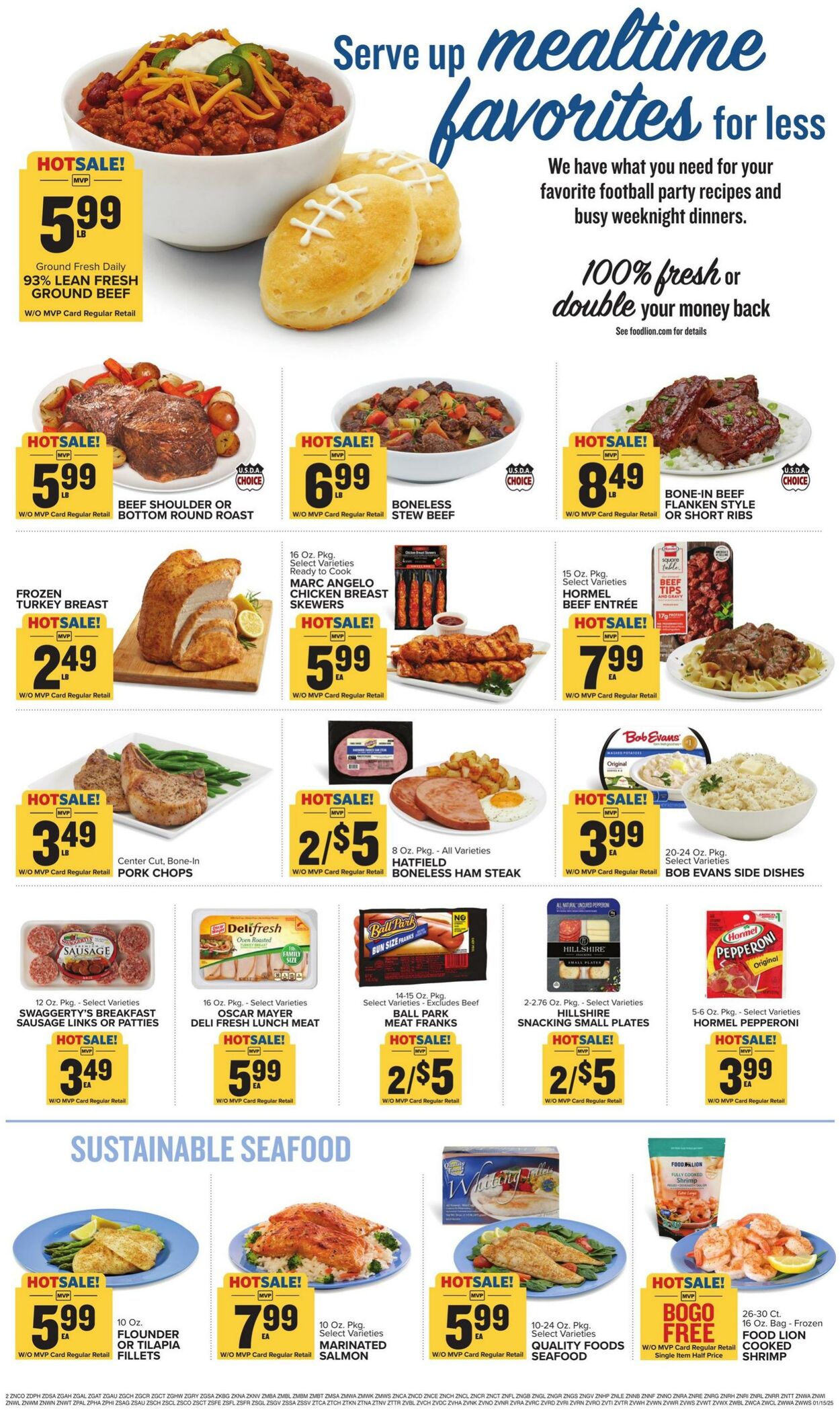 Catalogue Food Lion from 01/15/2025