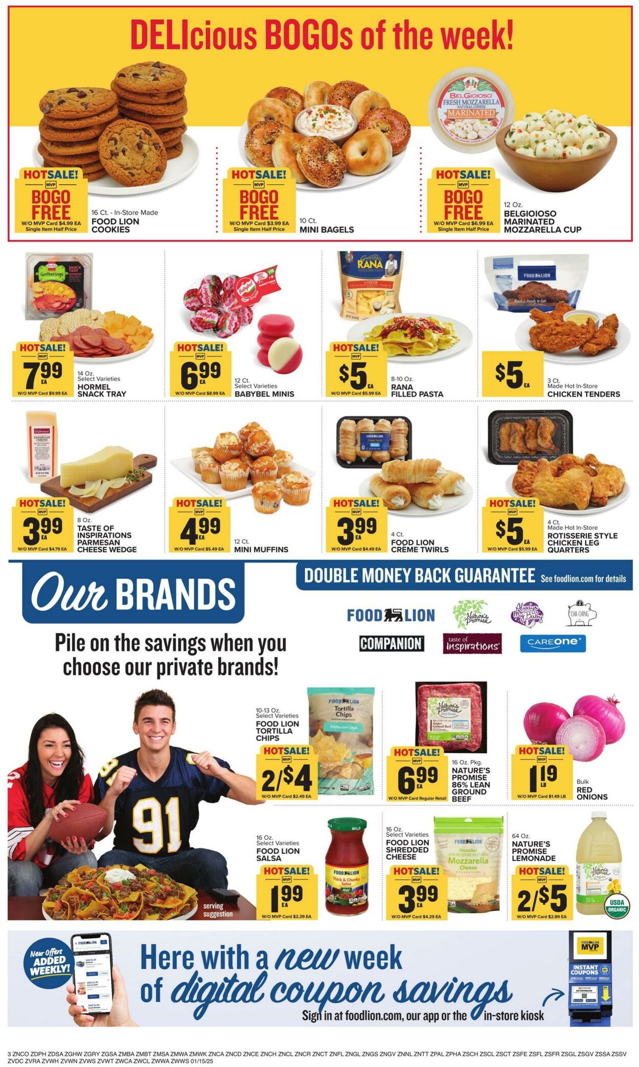 Catalogue Food Lion from 01/15/2025