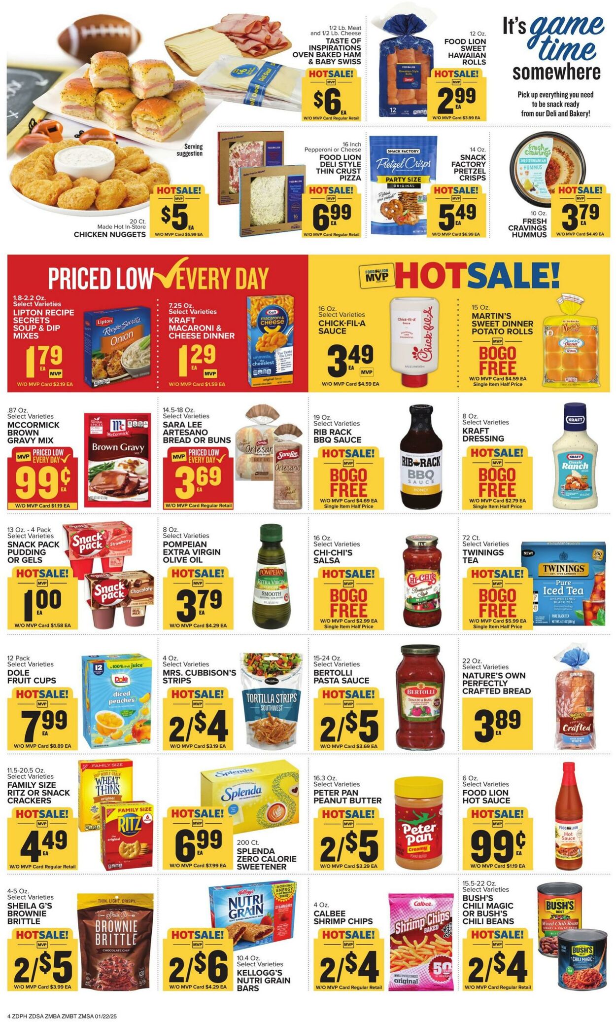 Catalogue Food Lion from 01/22/2025