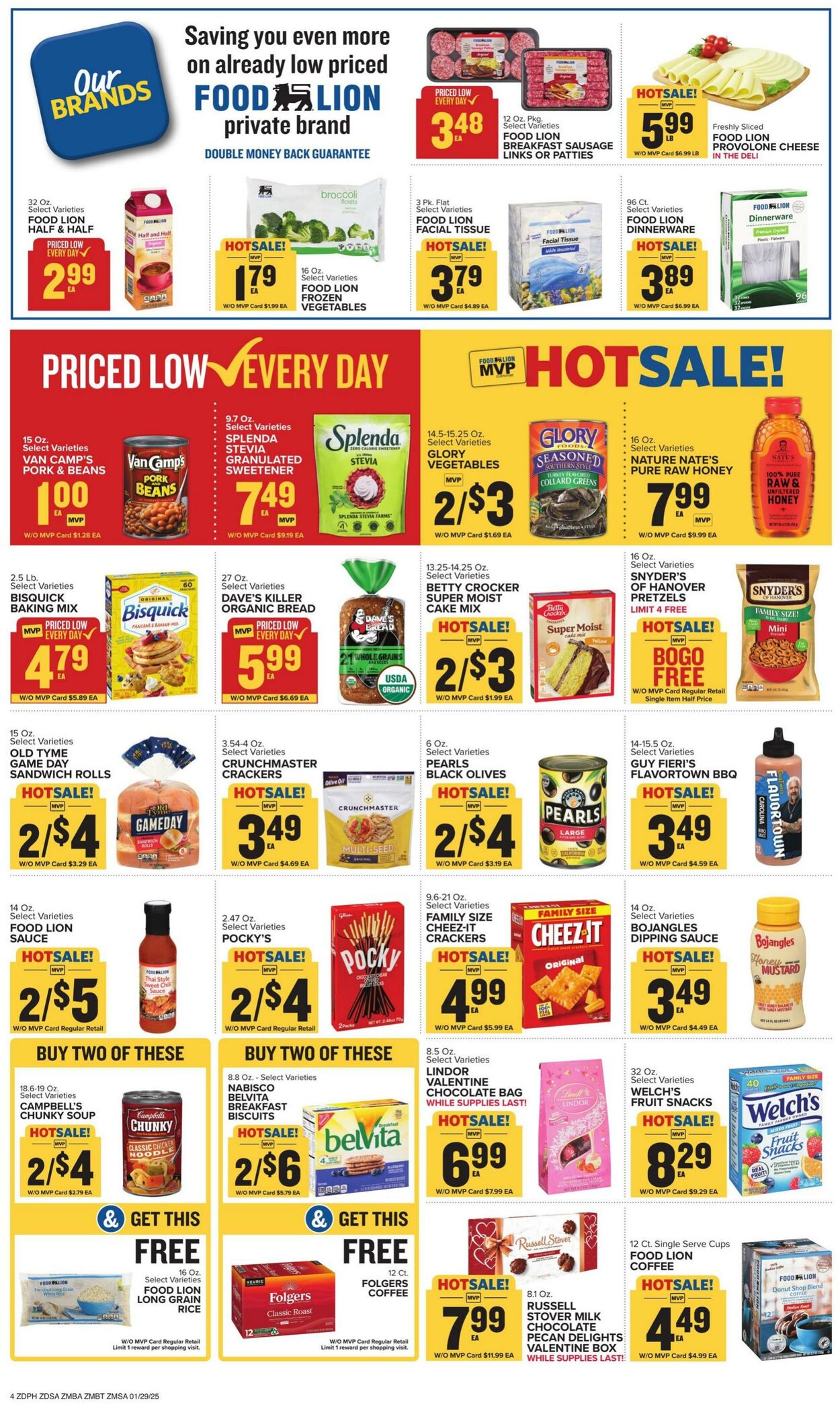 Catalogue Food Lion from 01/29/2025