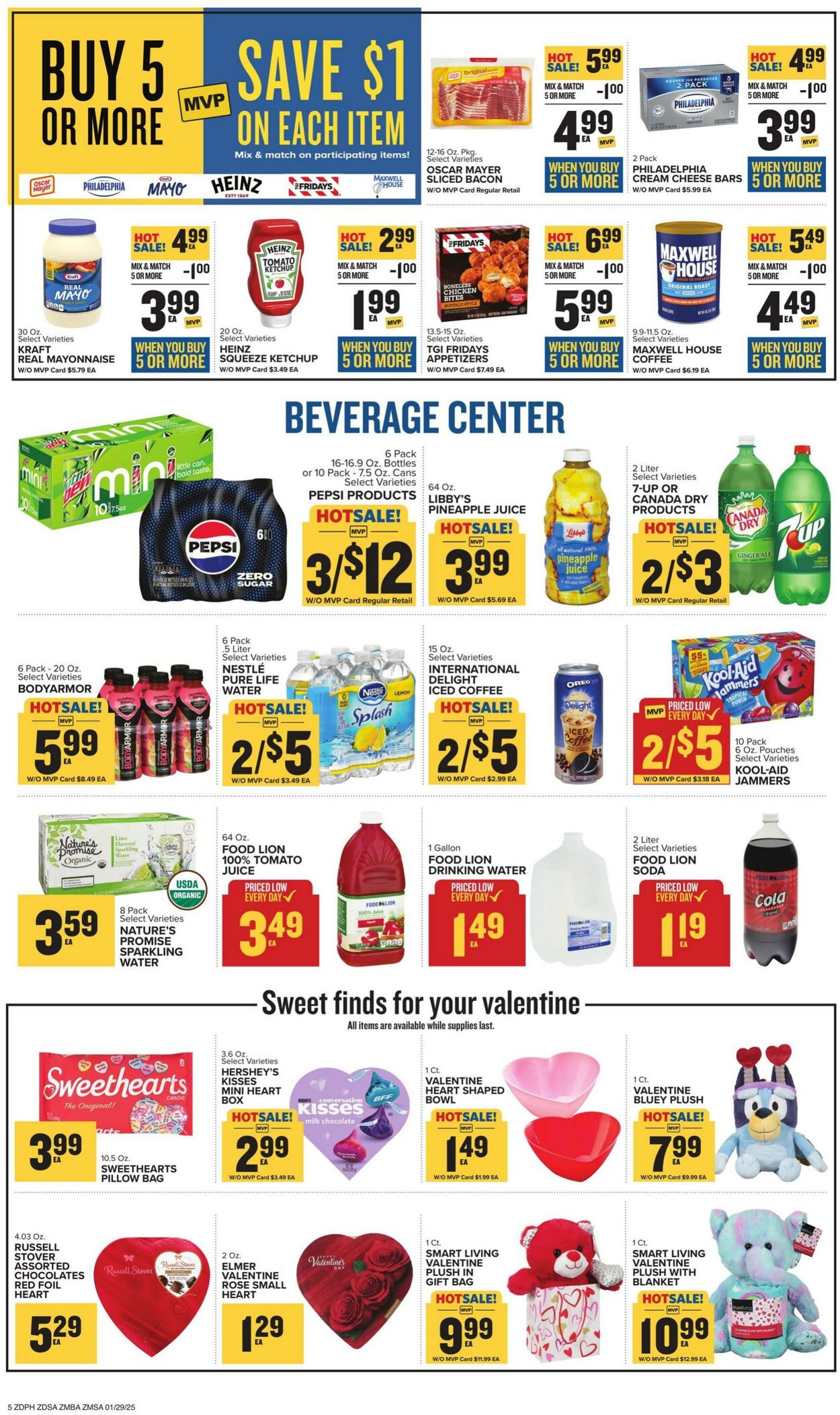 Catalogue Food Lion from 01/29/2025