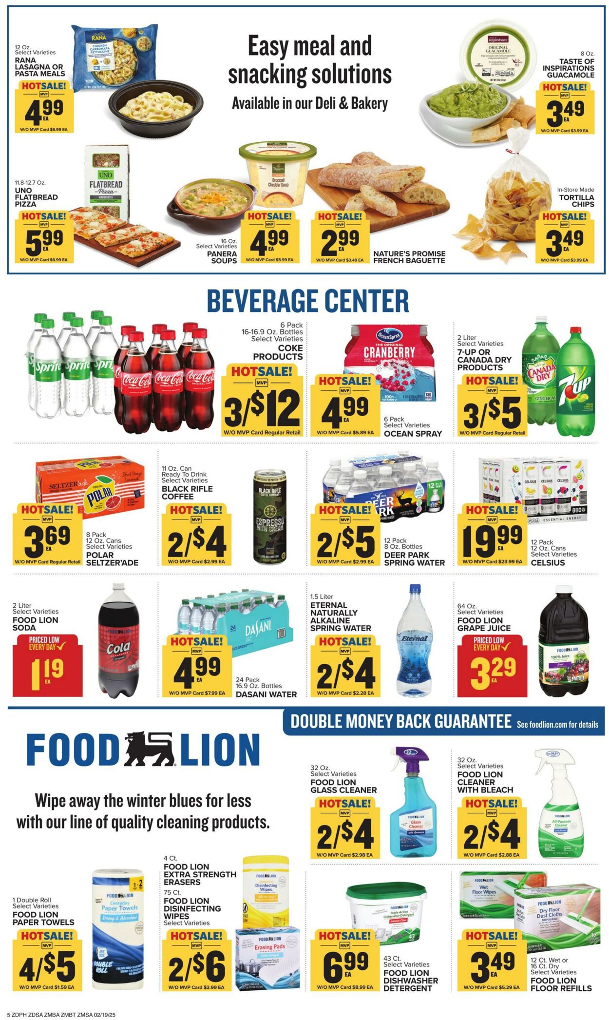 Catalogue Food Lion from 02/19/2025