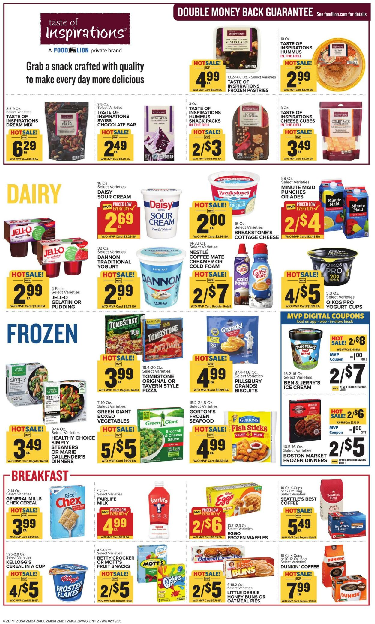 Catalogue Food Lion from 02/19/2025