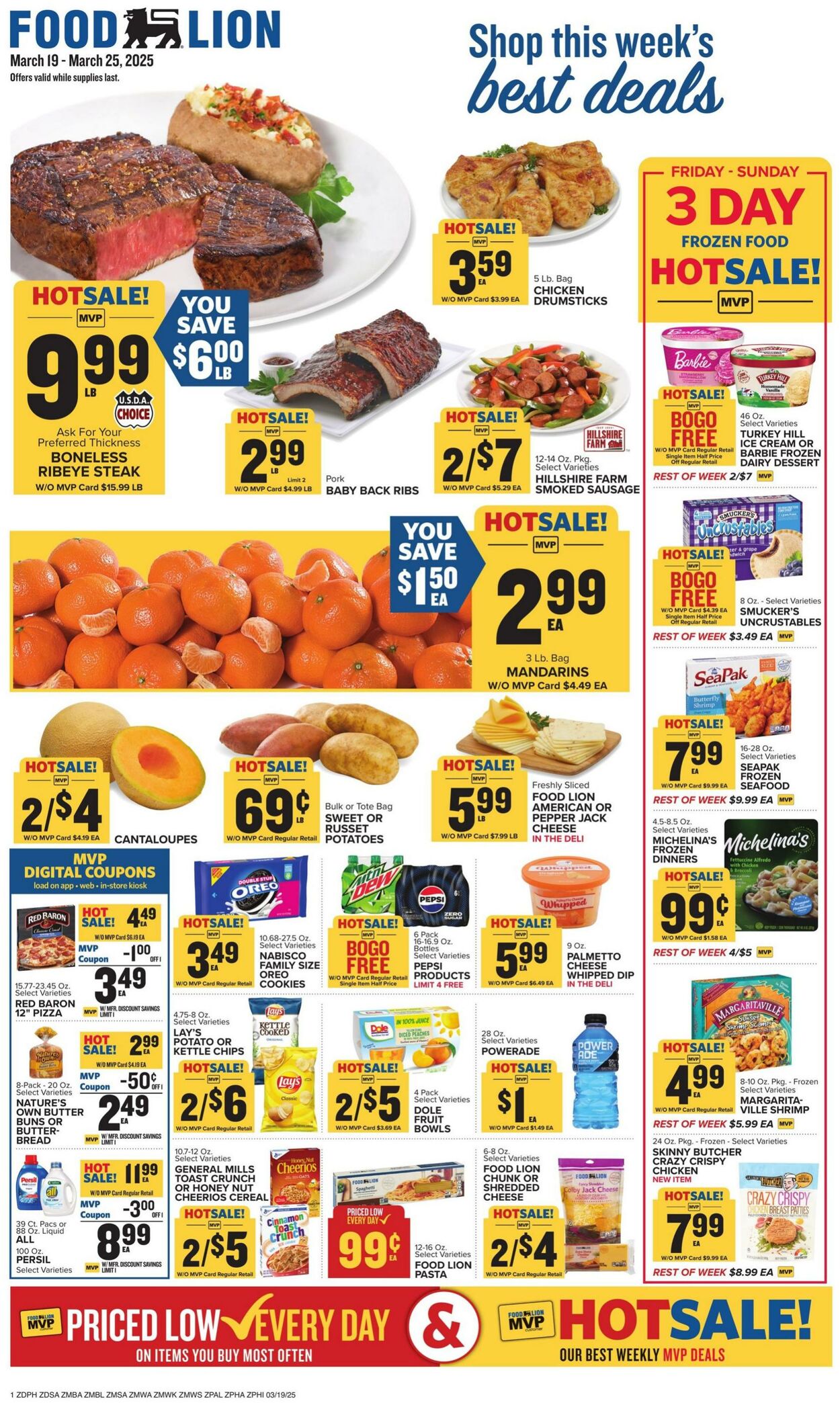 Catalogue Food Lion from 03/19/2025