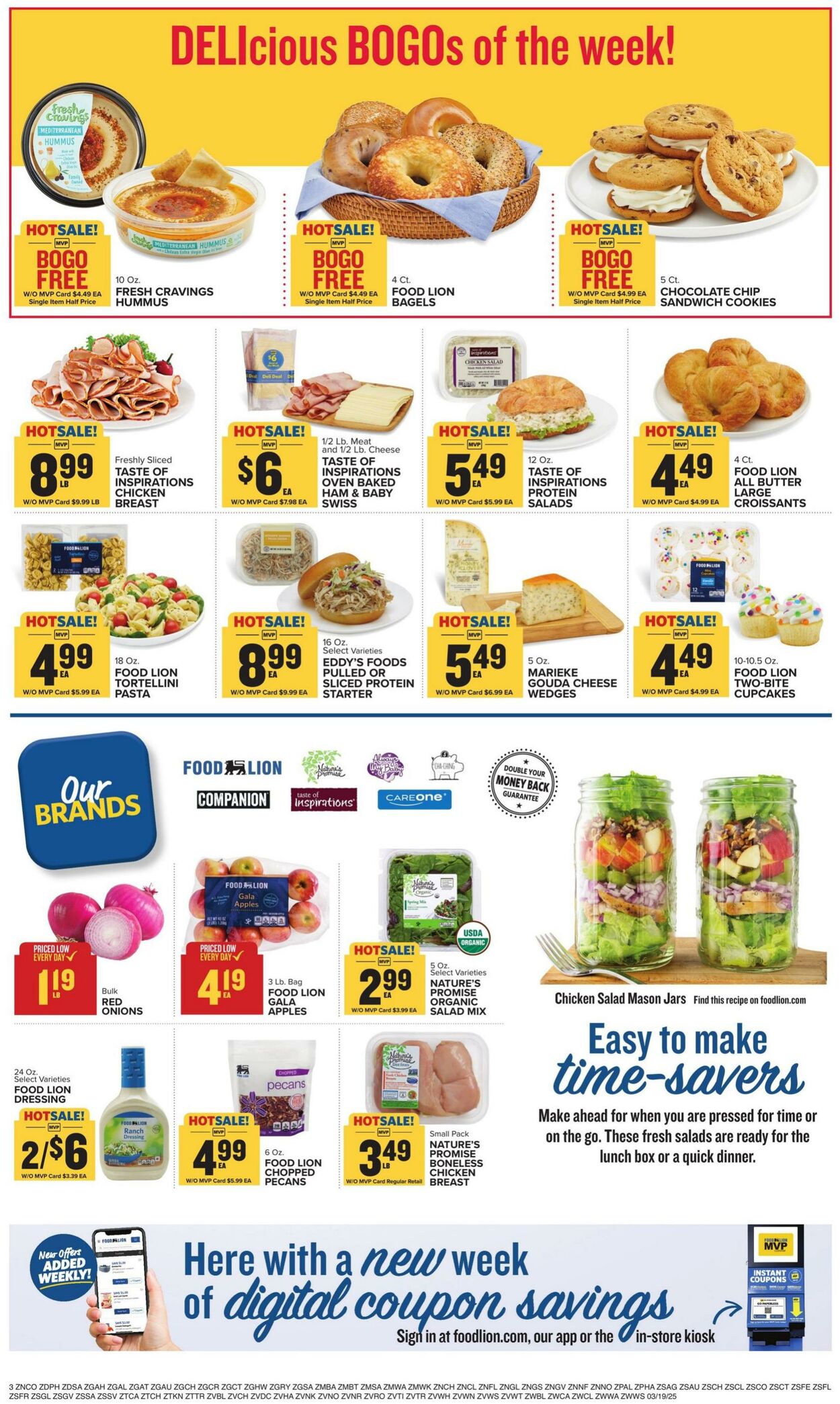 Catalogue Food Lion from 03/19/2025