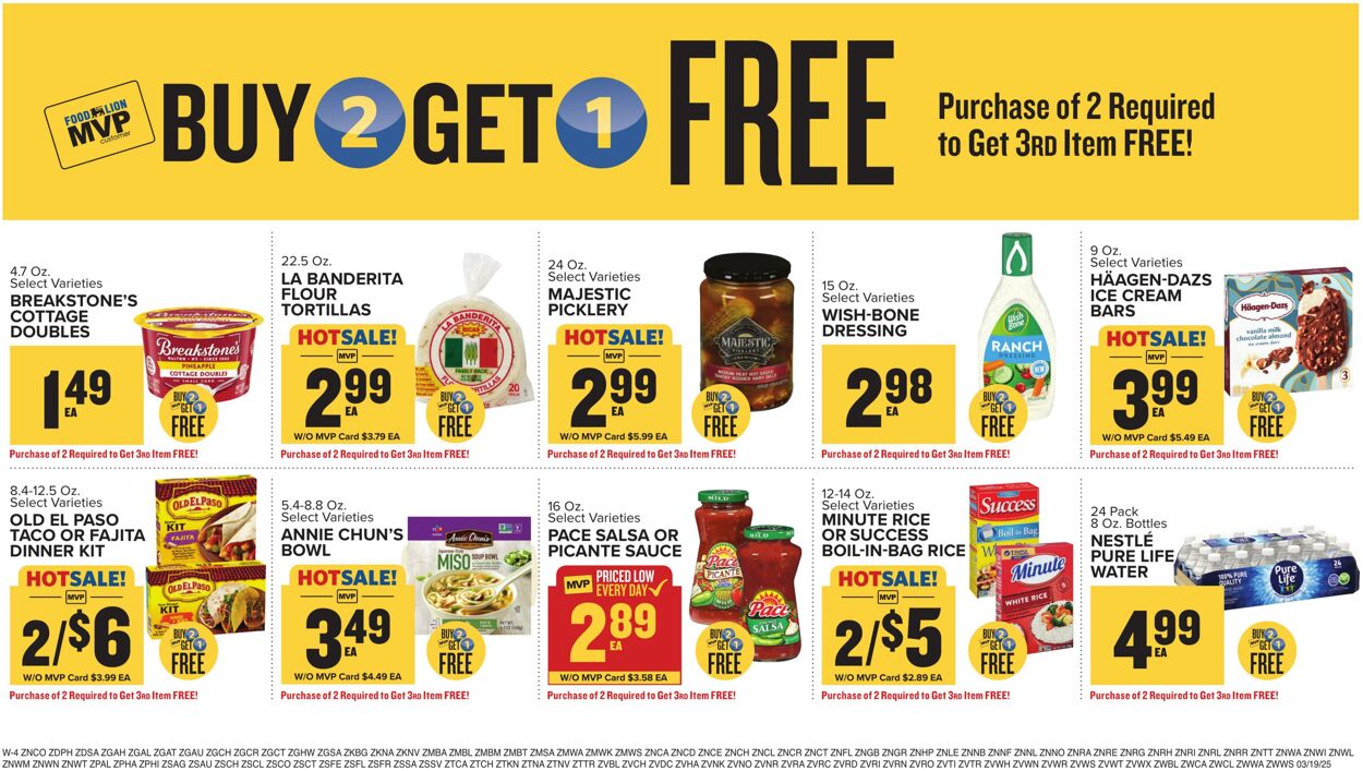 Catalogue Food Lion from 03/19/2025