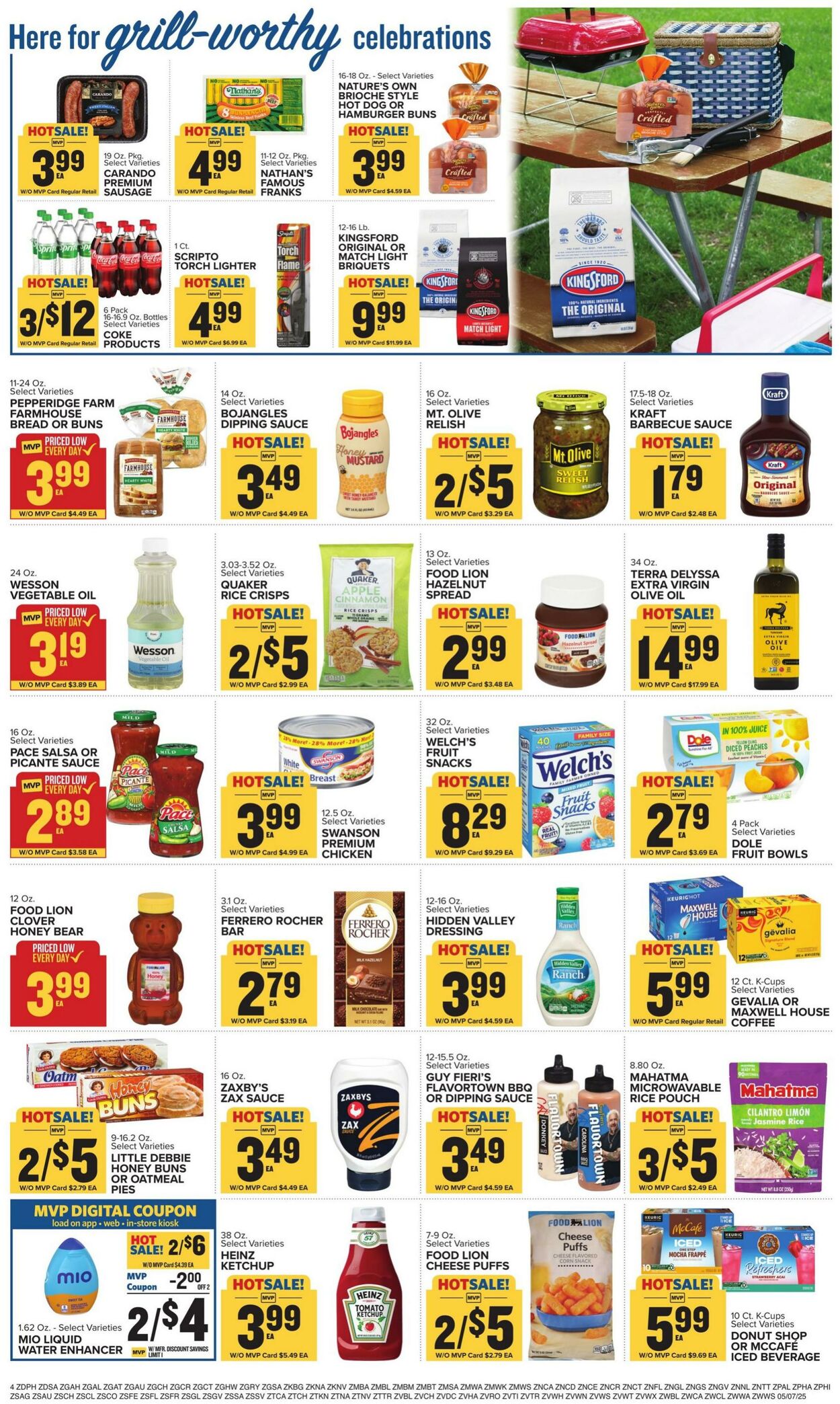 Catalogue Food Lion from 05/07/2025