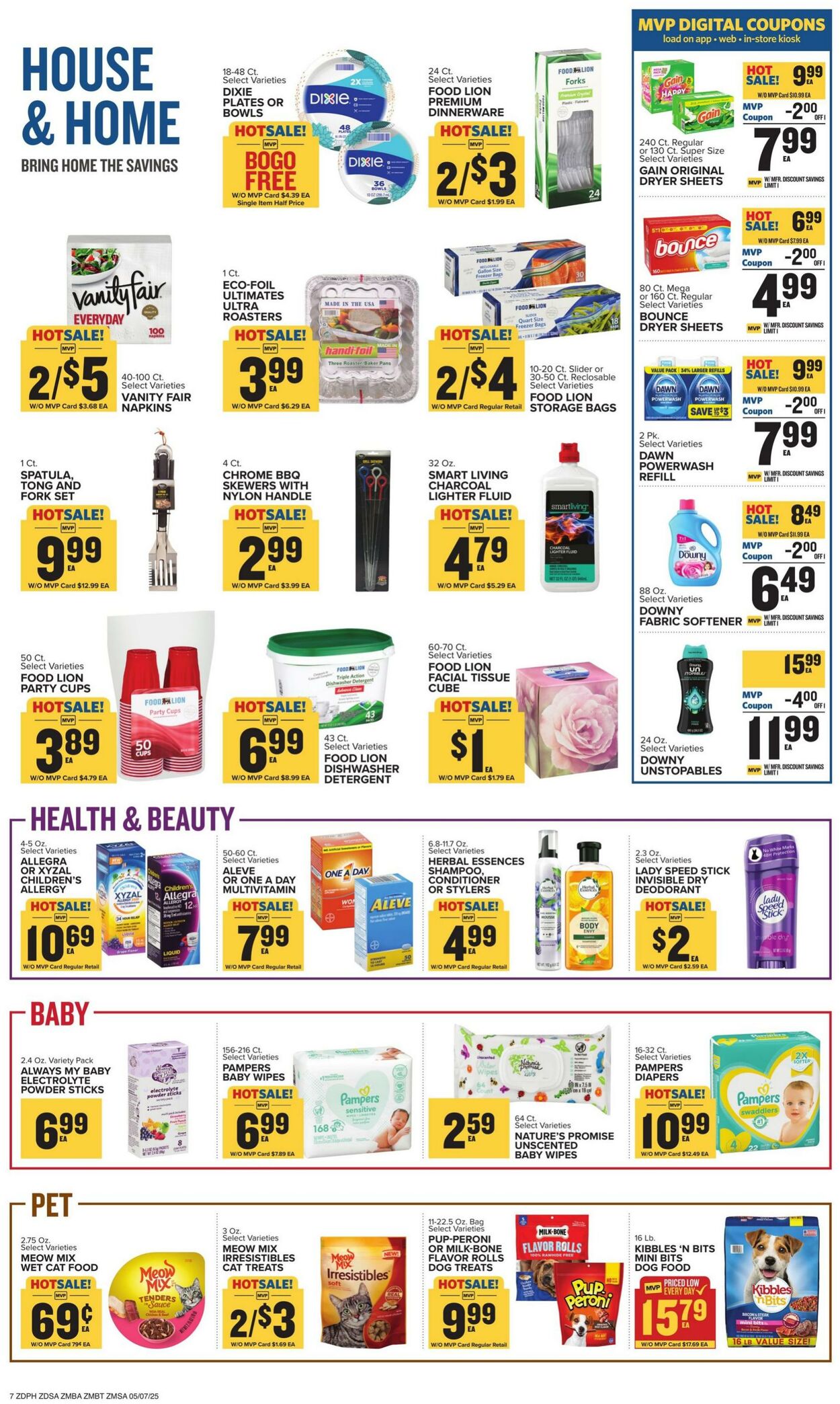 Catalogue Food Lion from 05/07/2025