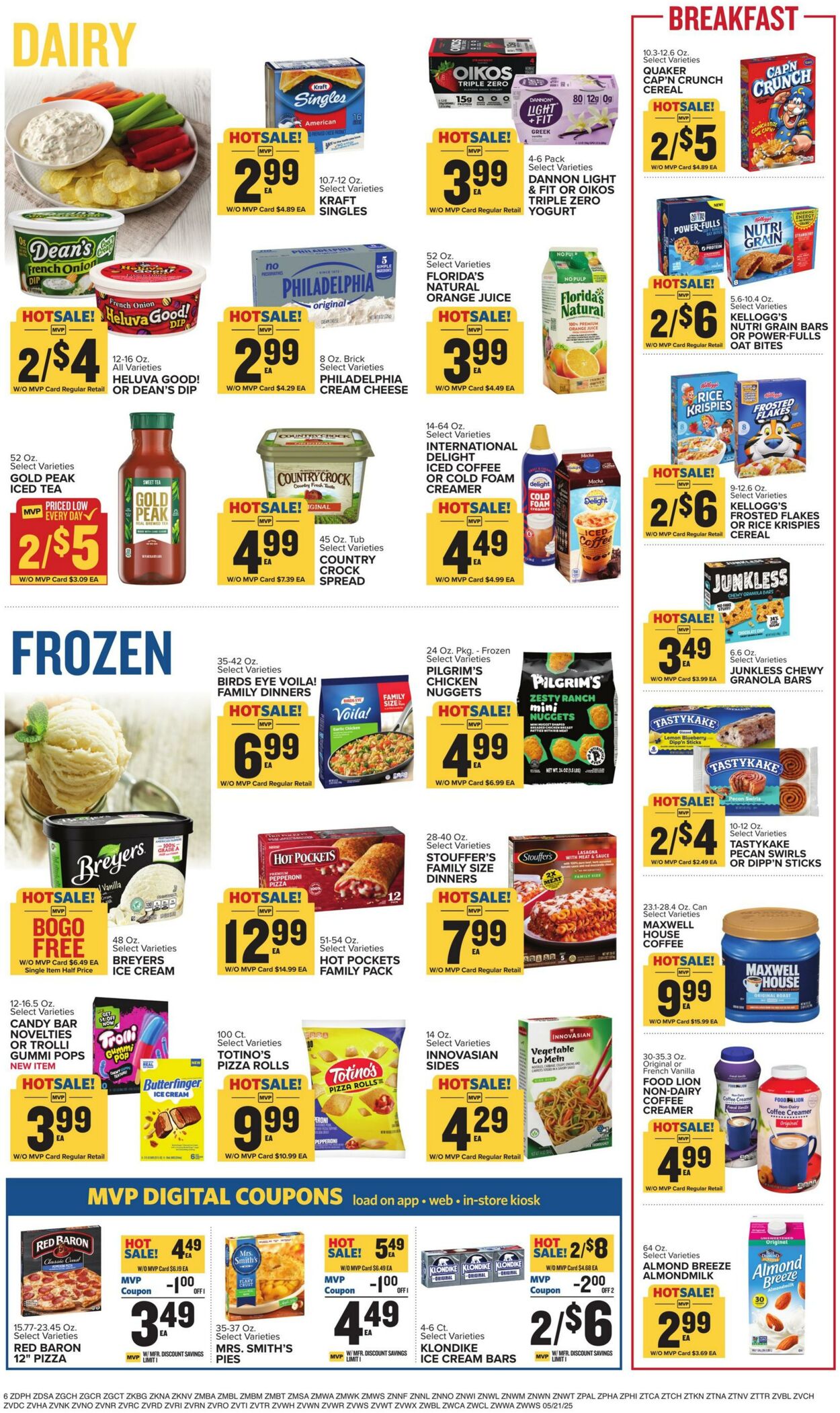 Catalogue Food Lion from 05/21/2025