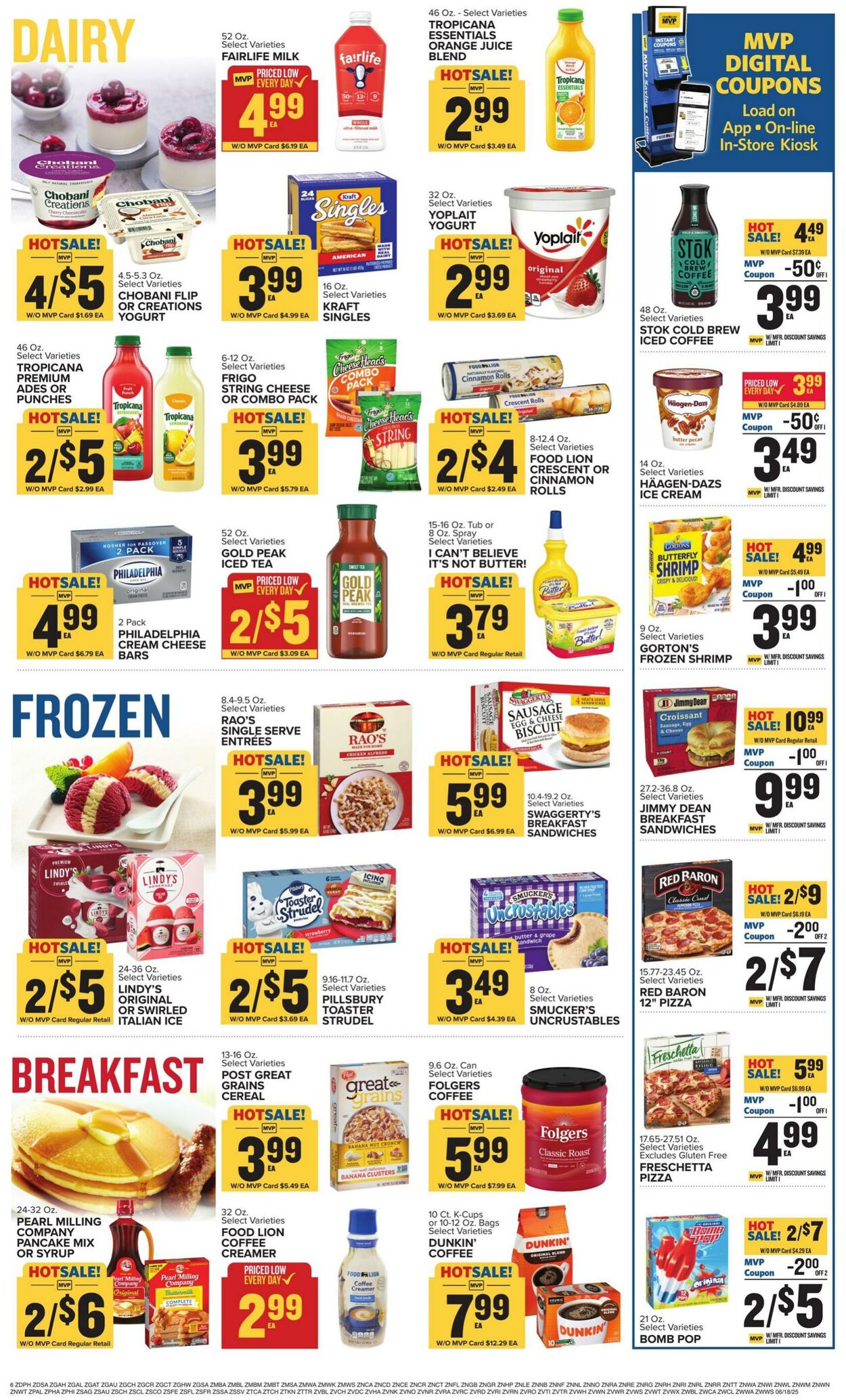 Catalogue Food Lion from 06/18/2025
