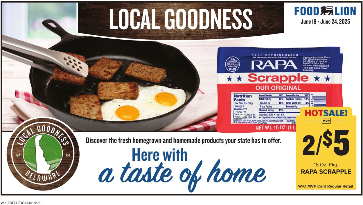 Catalogue Food Lion from 06/18/2025
