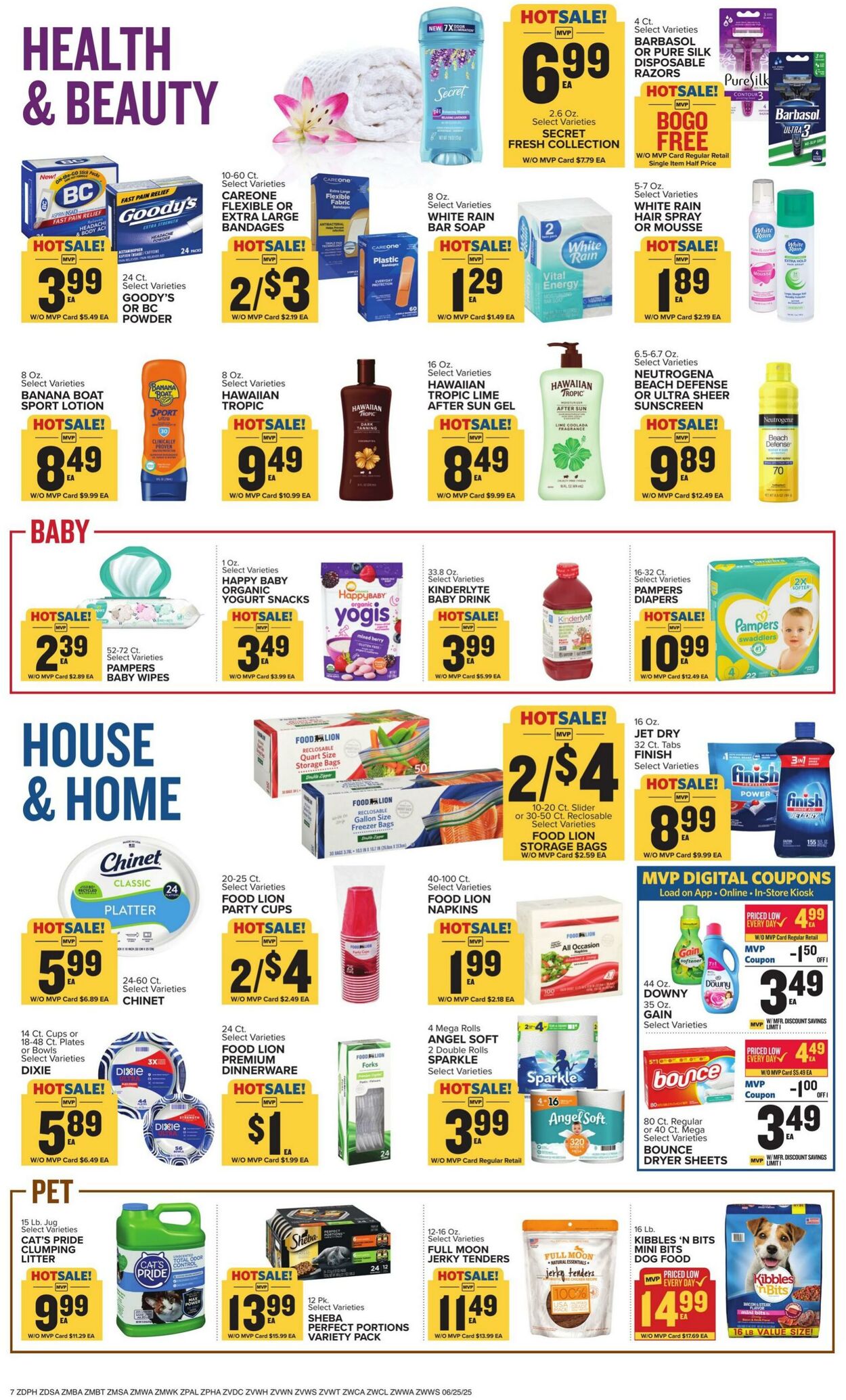 Catalogue Food Lion from 06/25/2025