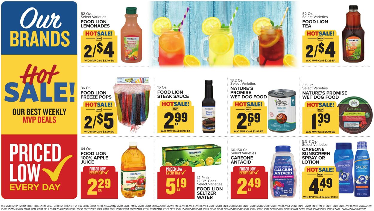 Catalogue Food Lion from 06/25/2025