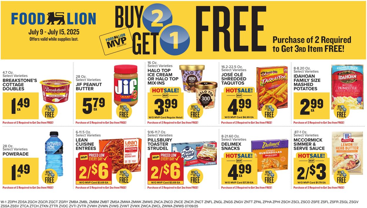 Catalogue Food Lion from 07/09/2025