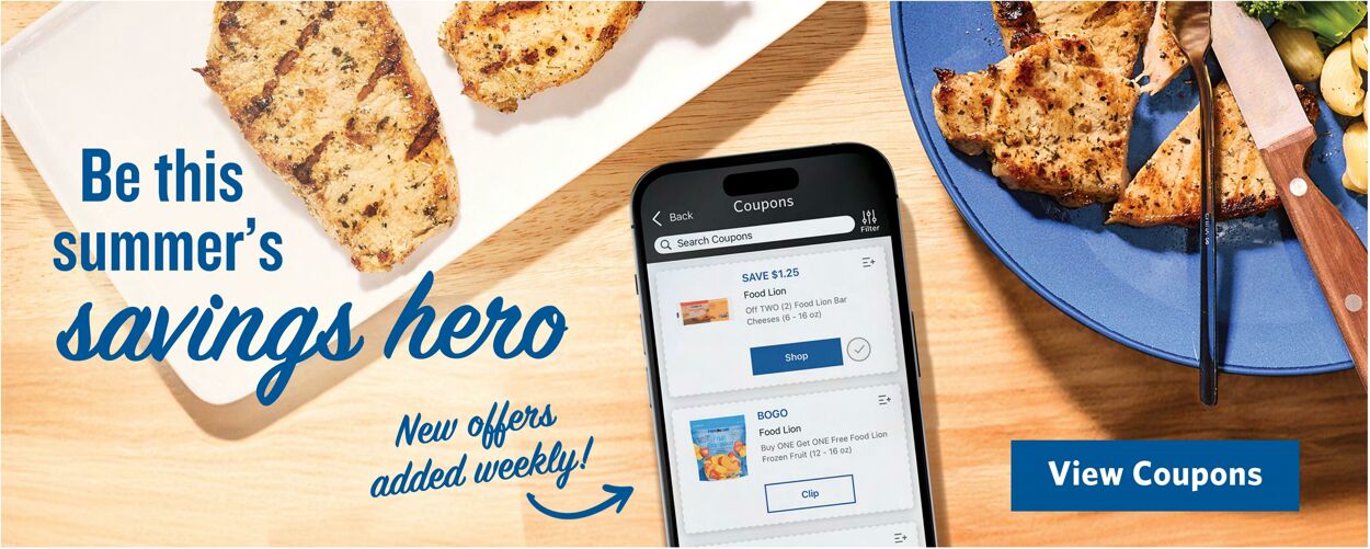 Catalogue Food Lion from 07/16/2025