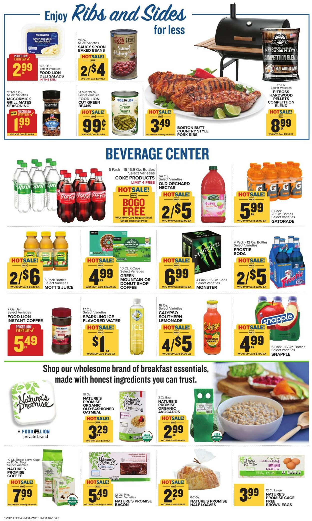 Catalogue Food Lion from 07/16/2025