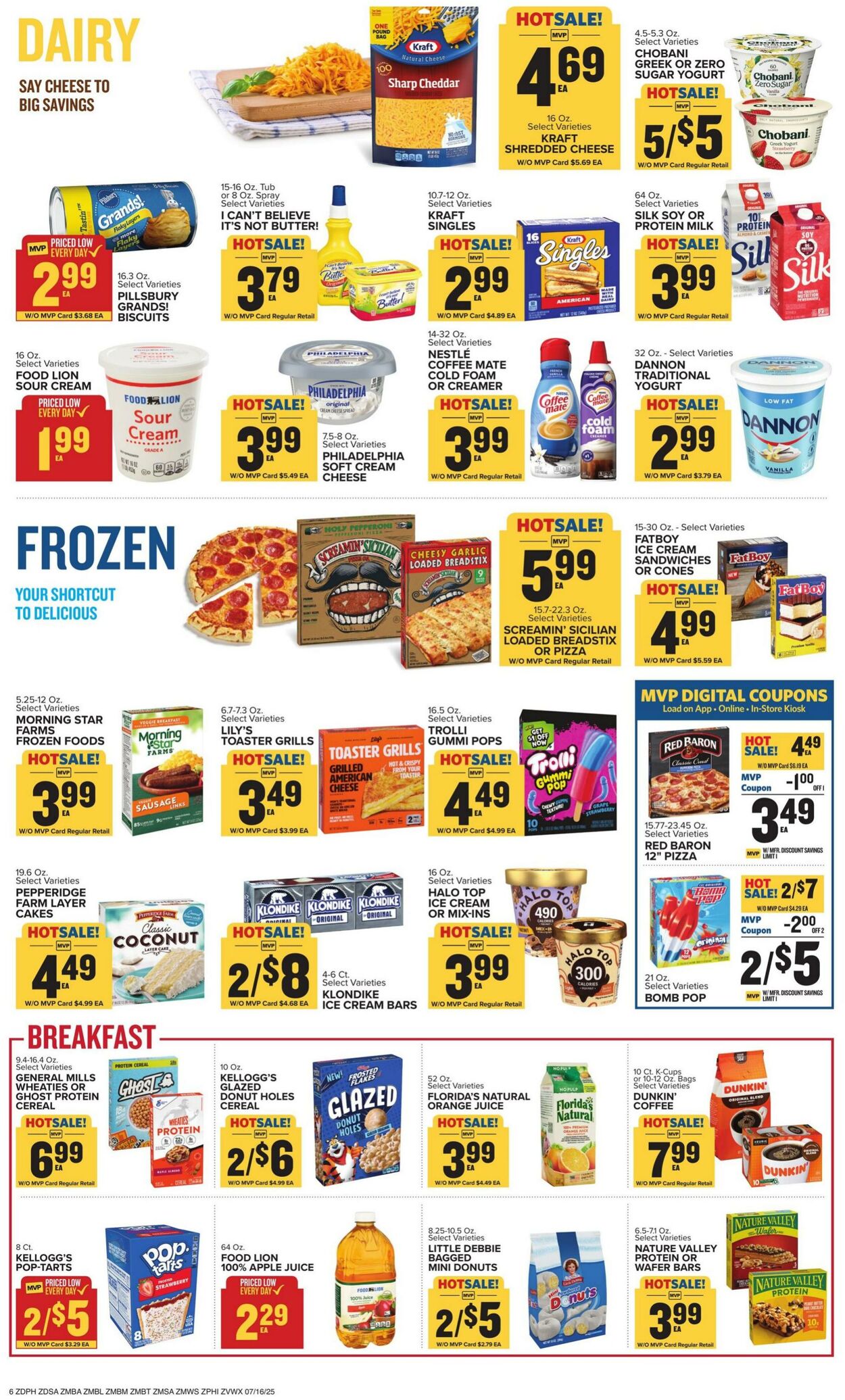 Catalogue Food Lion from 07/16/2025
