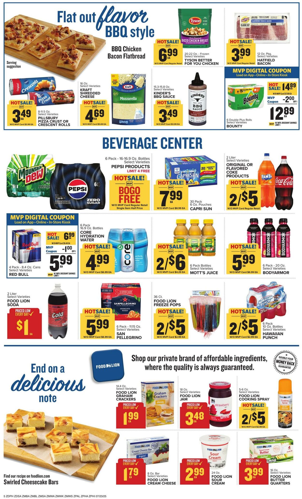 Catalogue Food Lion from 07/23/2025