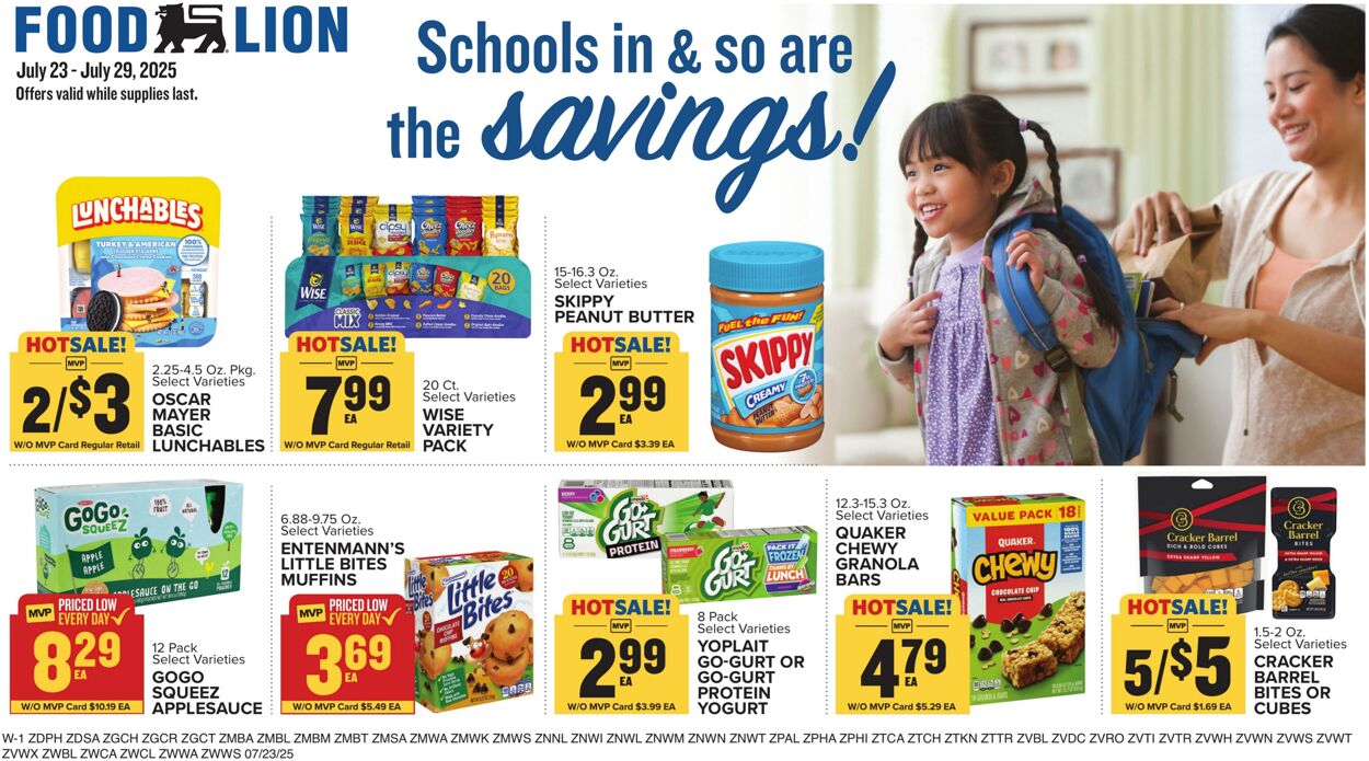 Catalogue Food Lion from 07/23/2025