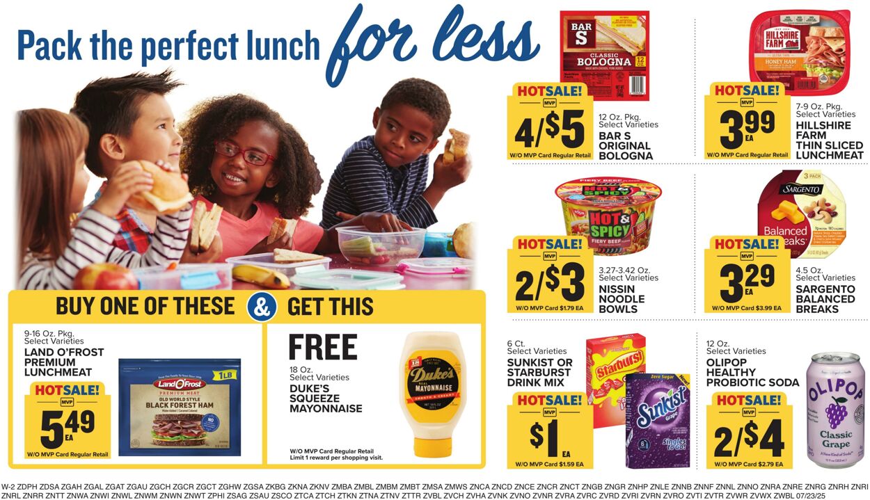 Catalogue Food Lion from 07/23/2025