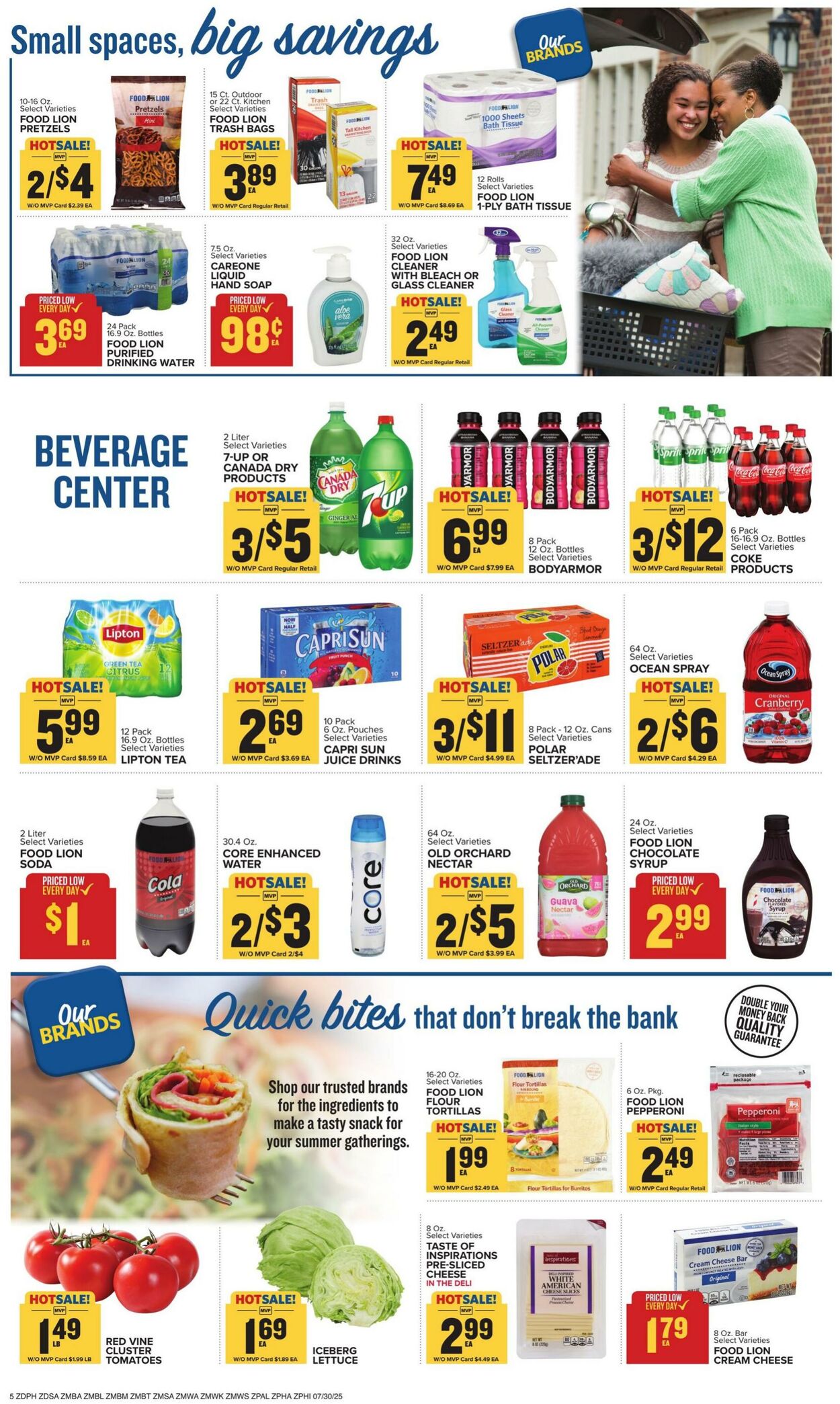Catalogue Food Lion from 07/30/2025